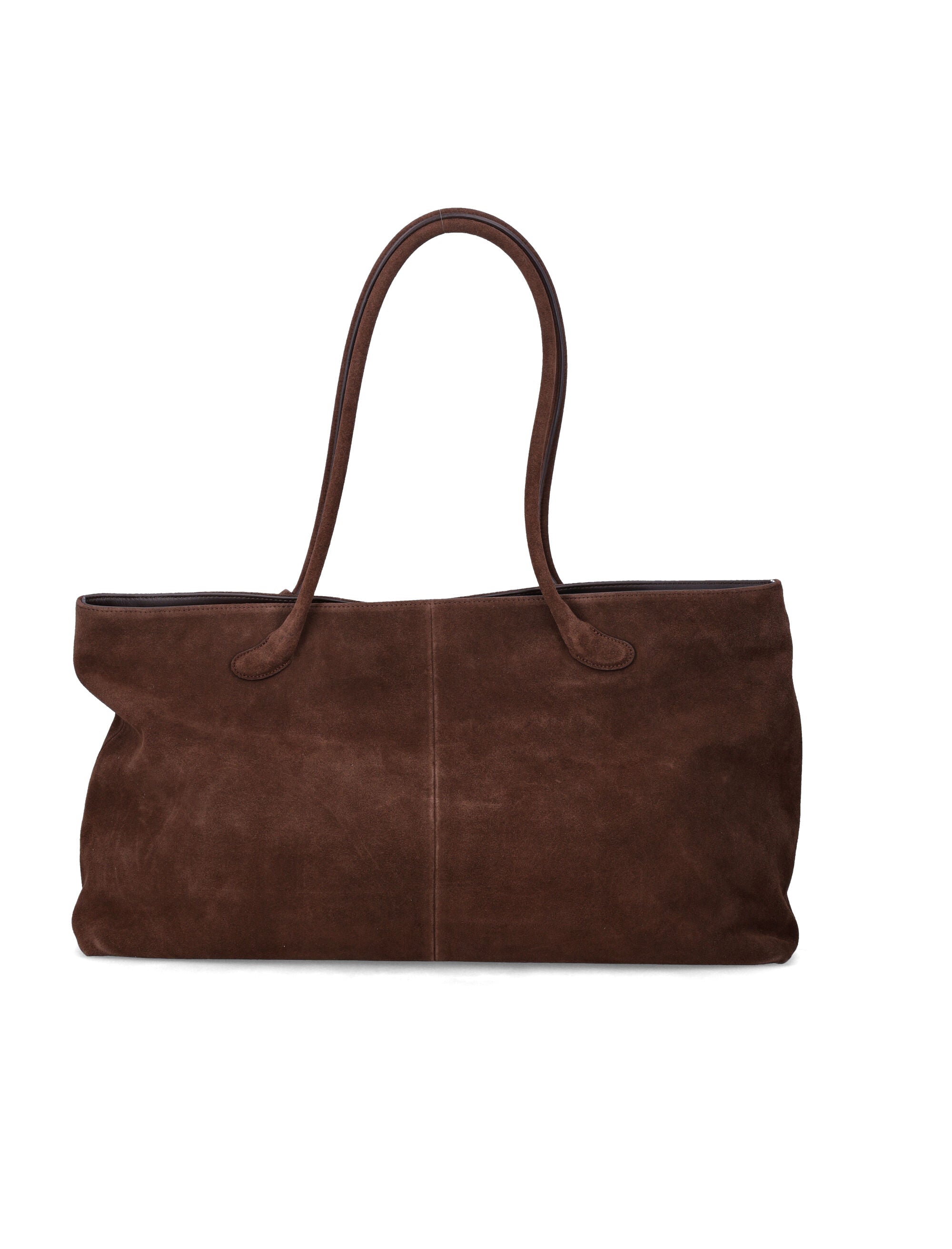 LOW CLASSIC Chic Suede Haricot Handbag Tote - 27x53x12 cm