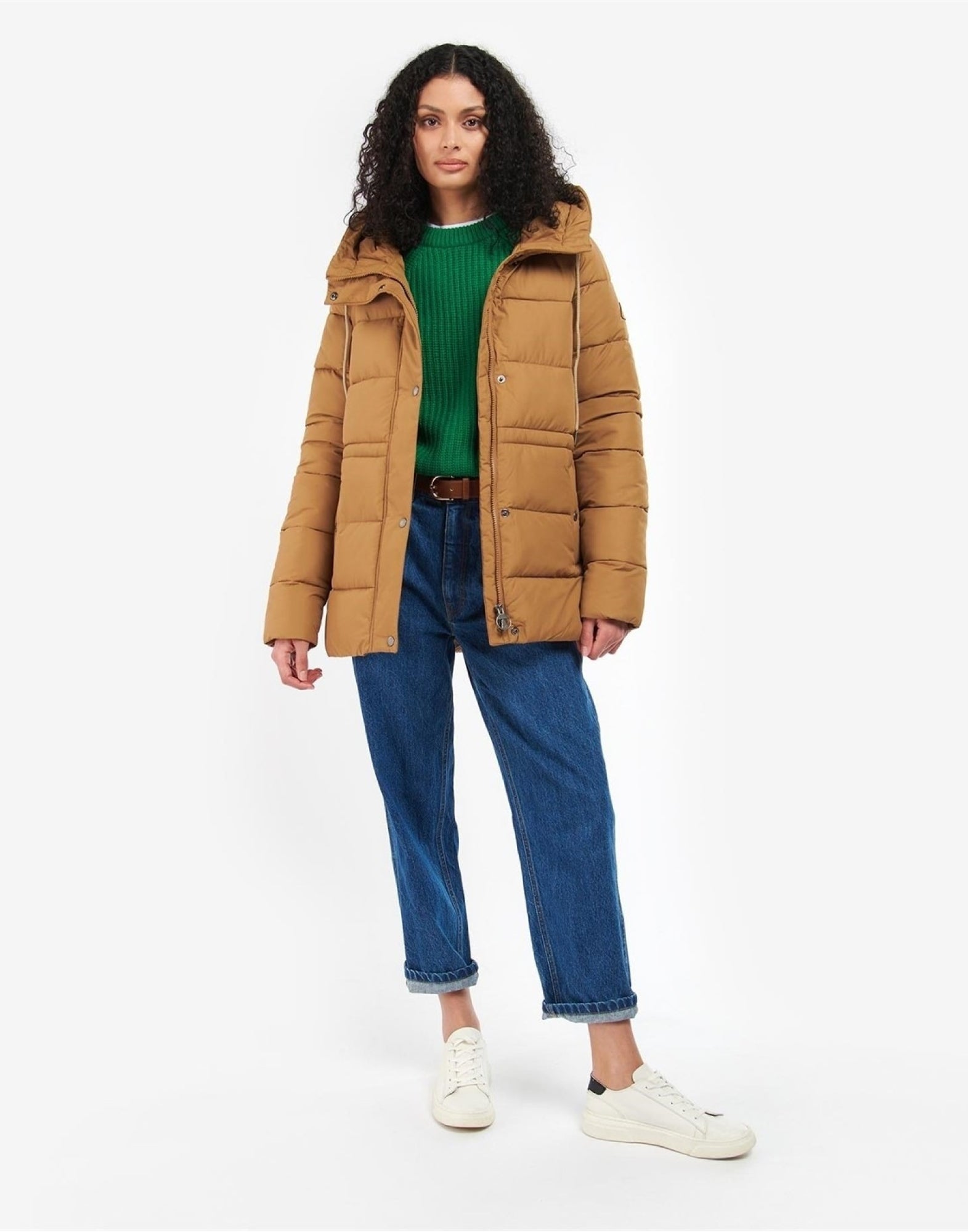 BARBOUR Hooded Baffle Quilted Jacket