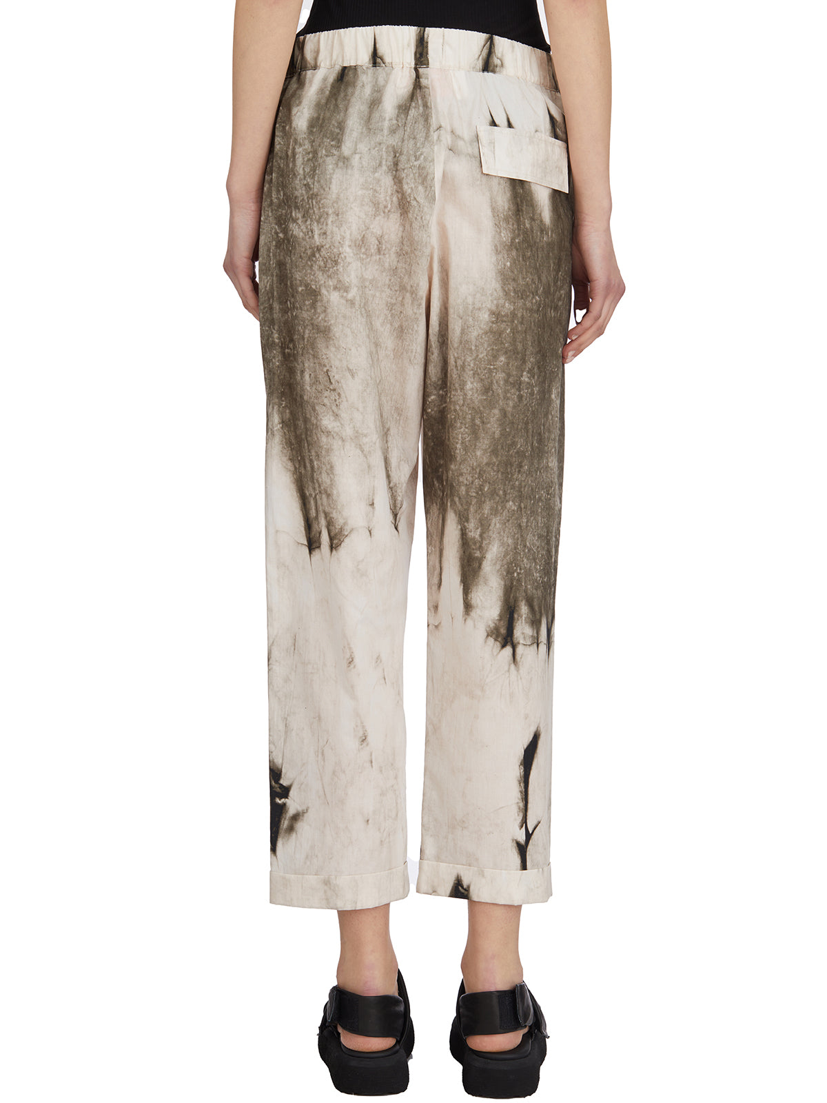 COLLECTION PRIVEE Tie Dye Cotton Trousers for Women