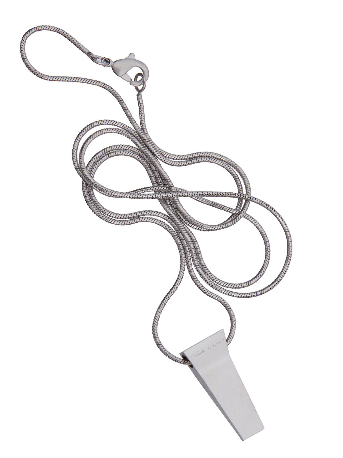 RICK OWENS Mini Trunk Charm Necklace for Men