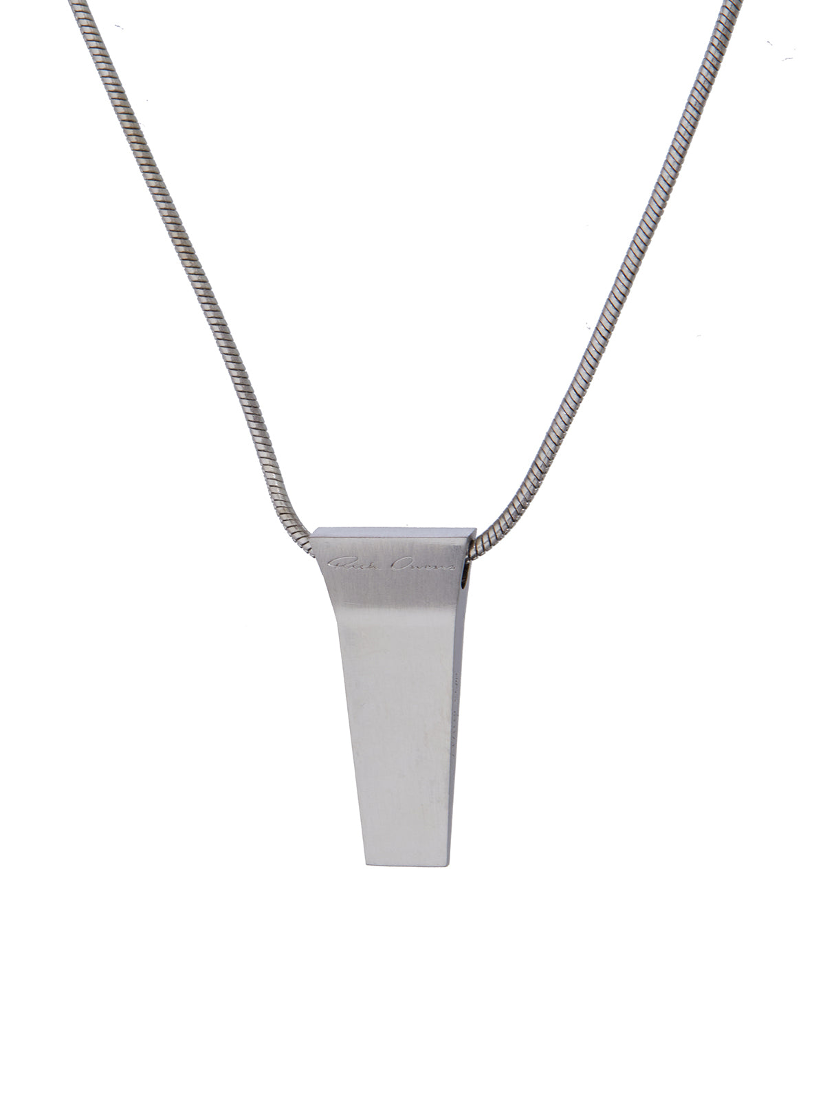 RICK OWENS Mini Trunk Charm Necklace for Men