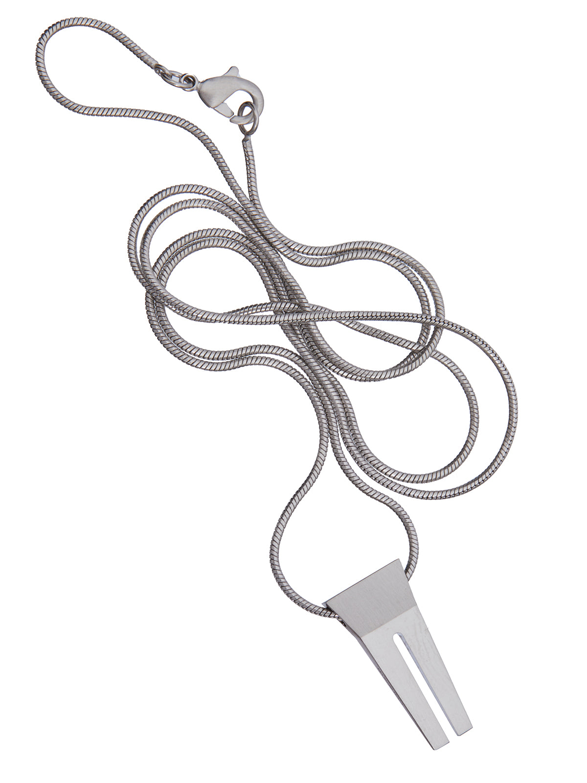 RICK OWENS Mini Open Trunk Charm Necklace