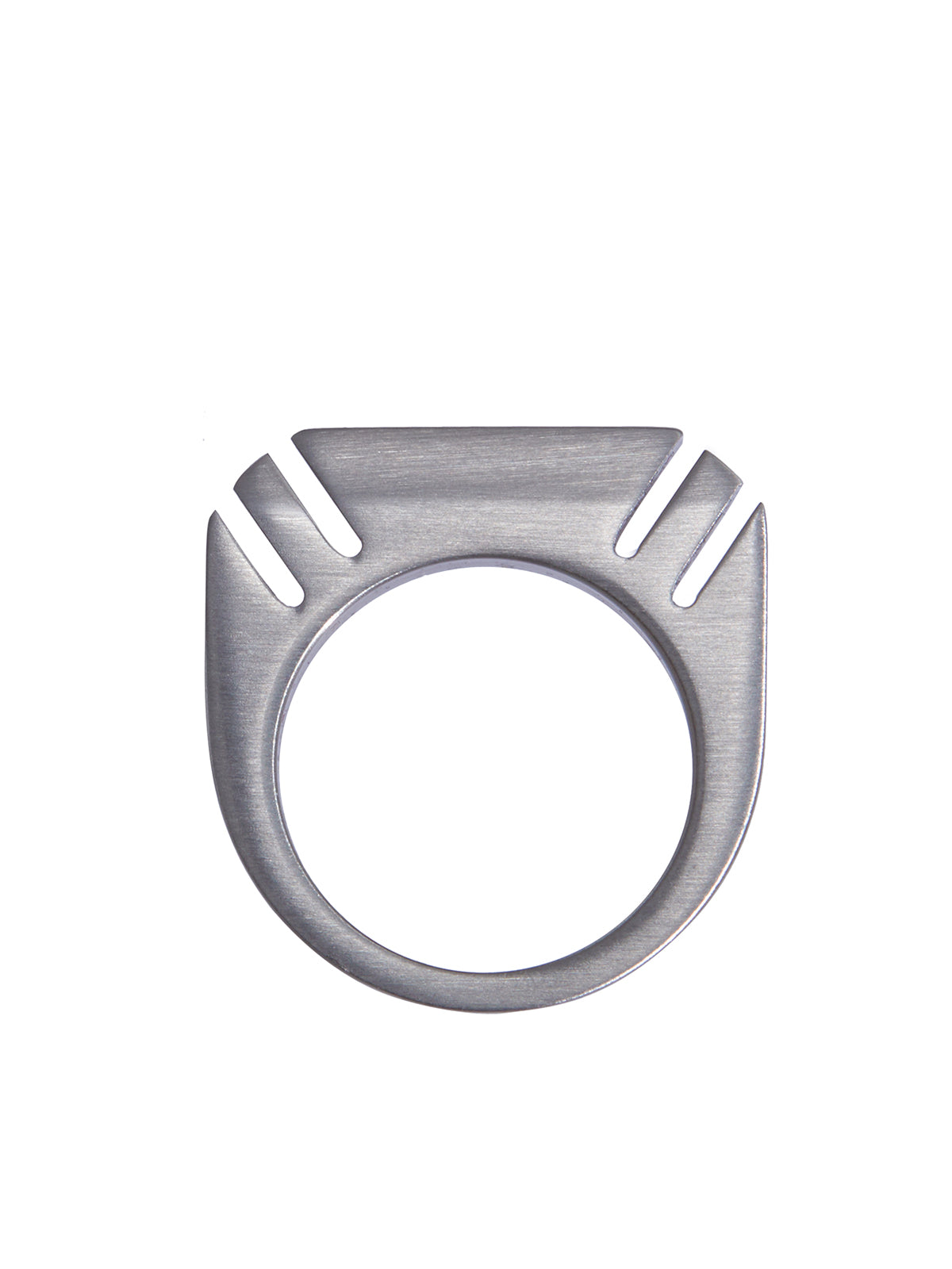 RICK OWENS Beveled Ring - Sizes XS to L