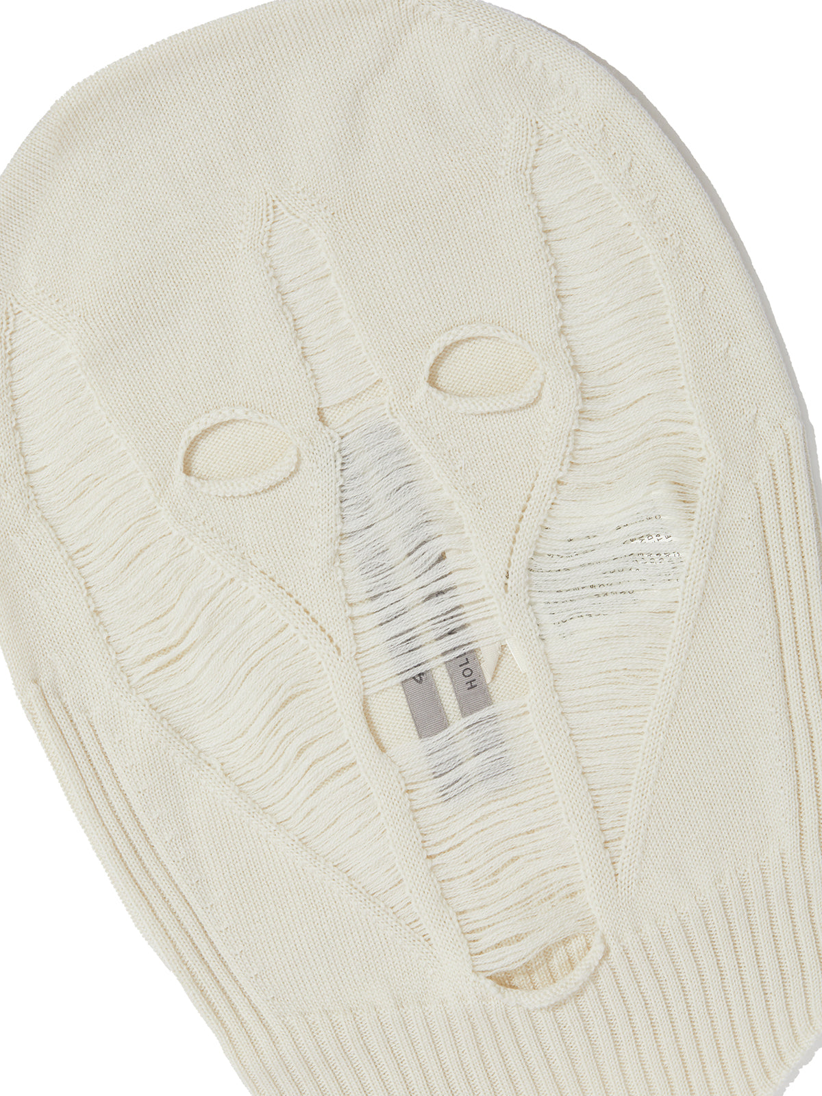 RICK OWENS Skull Dinge Knit Balaclava for Men