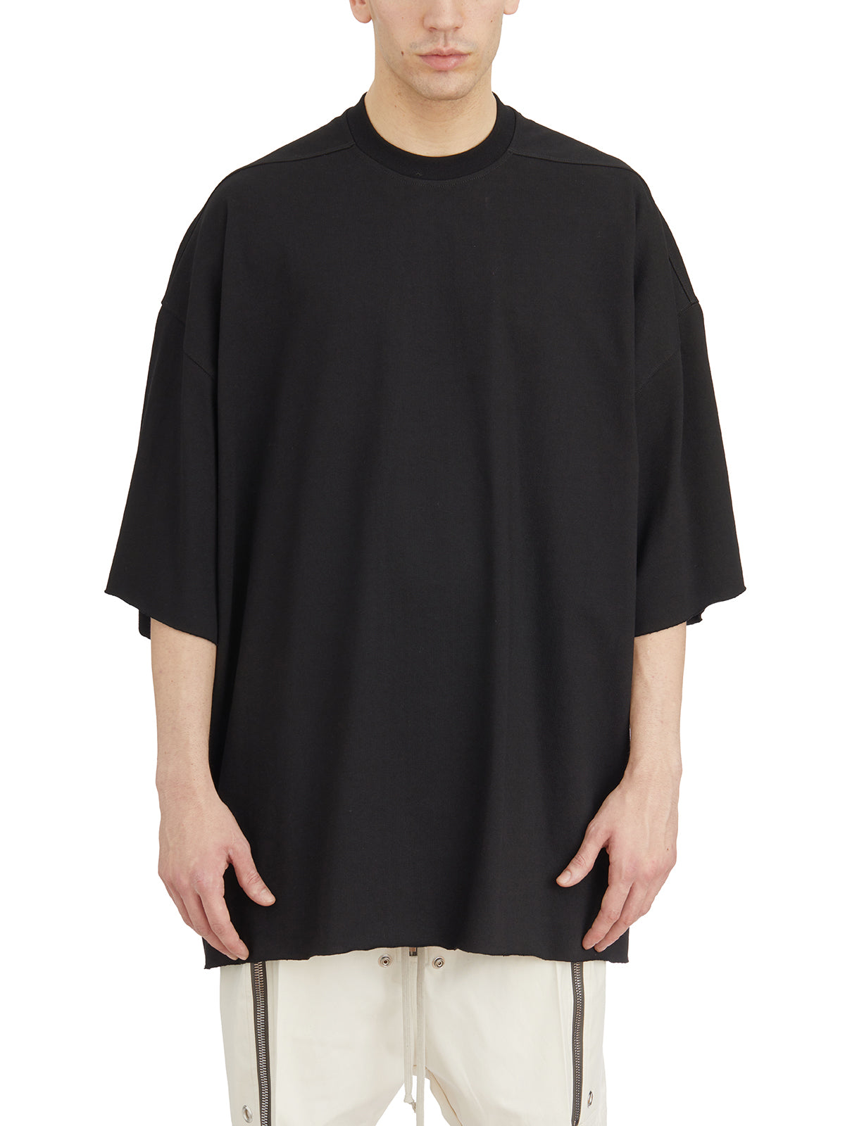 RICK OWENS Oversized Crewneck T-Shirt - Unisex One Size