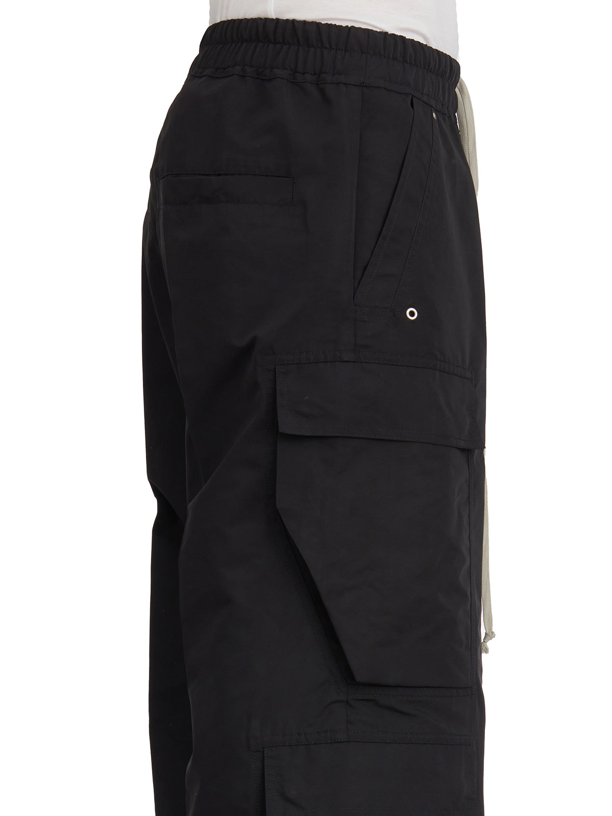 RICK OWENS Wide Leg Cargo Trousers - Size 48