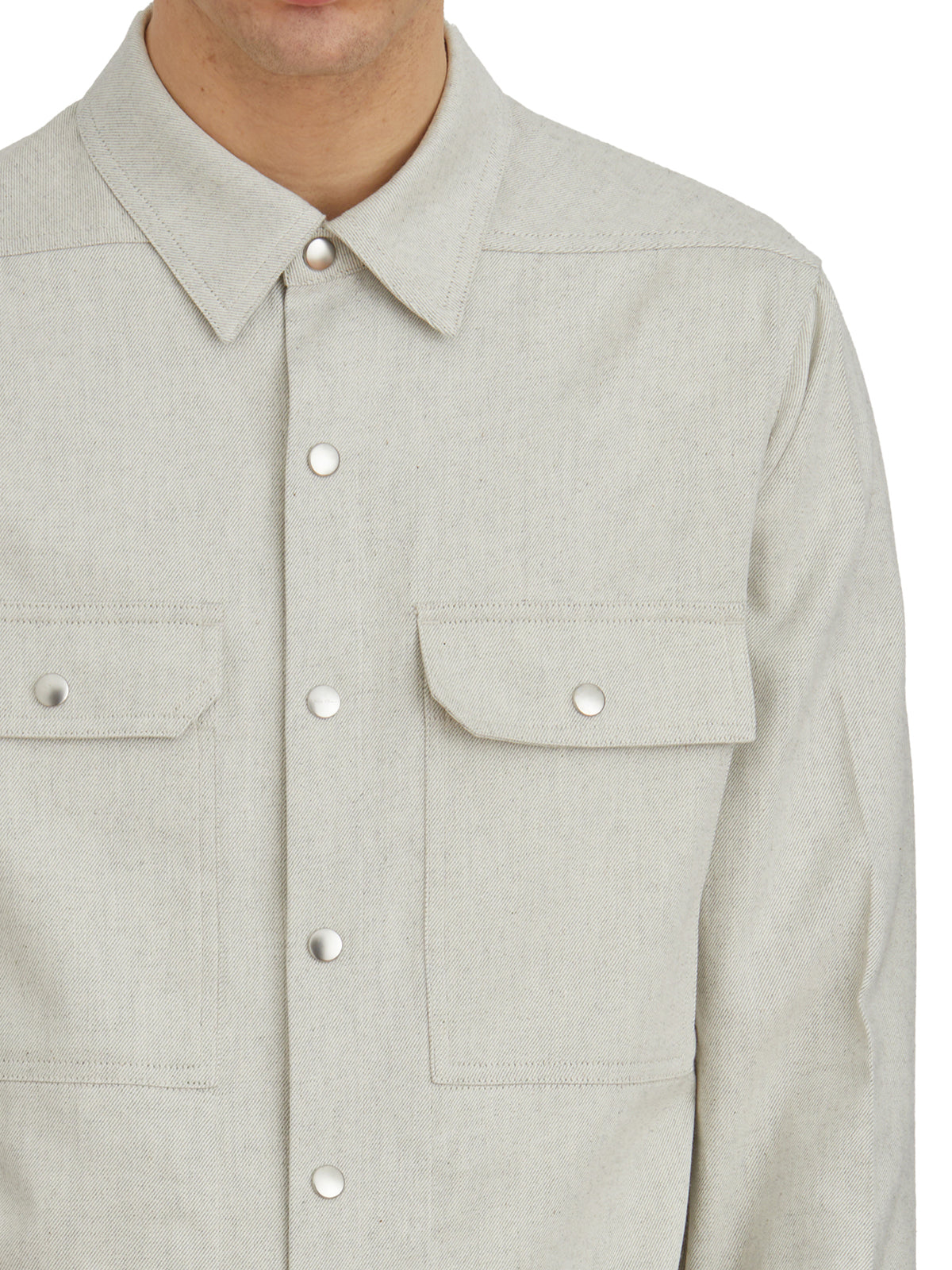 RICK OWENS Shirt Cut Dive Jacket Size 48