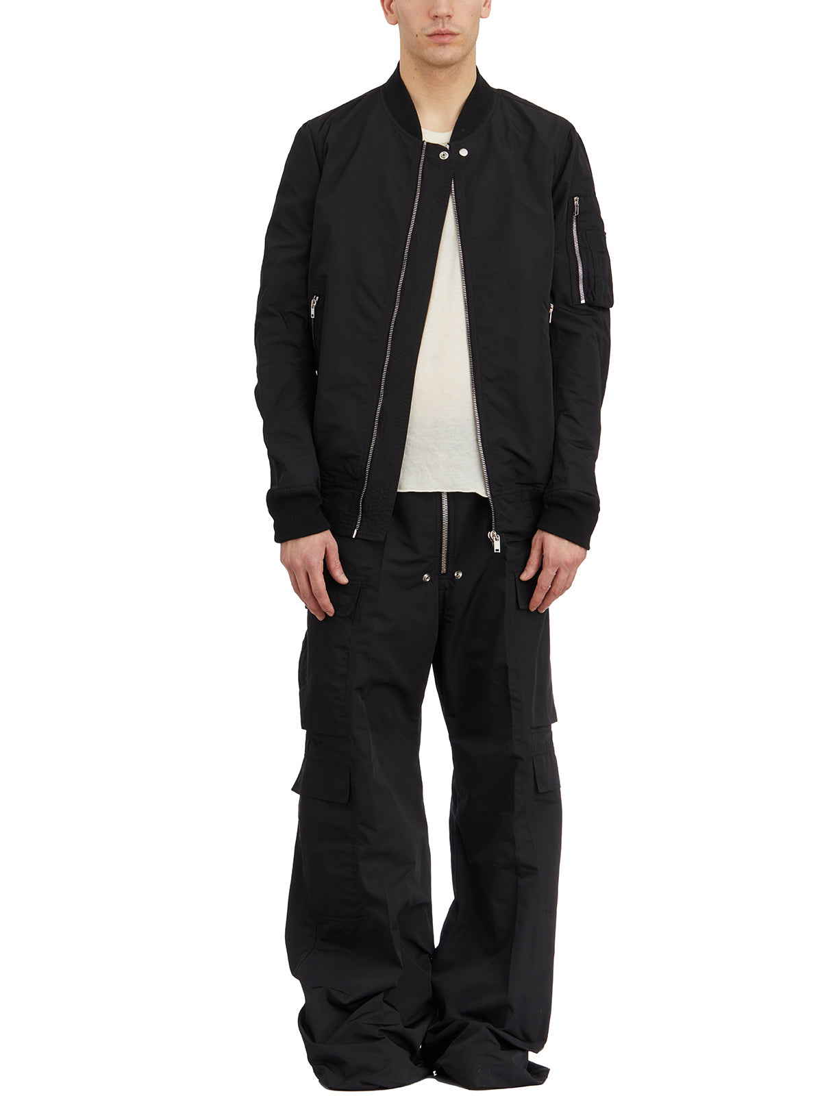 RICK OWENS Flight Bomber Jacket - Size 48