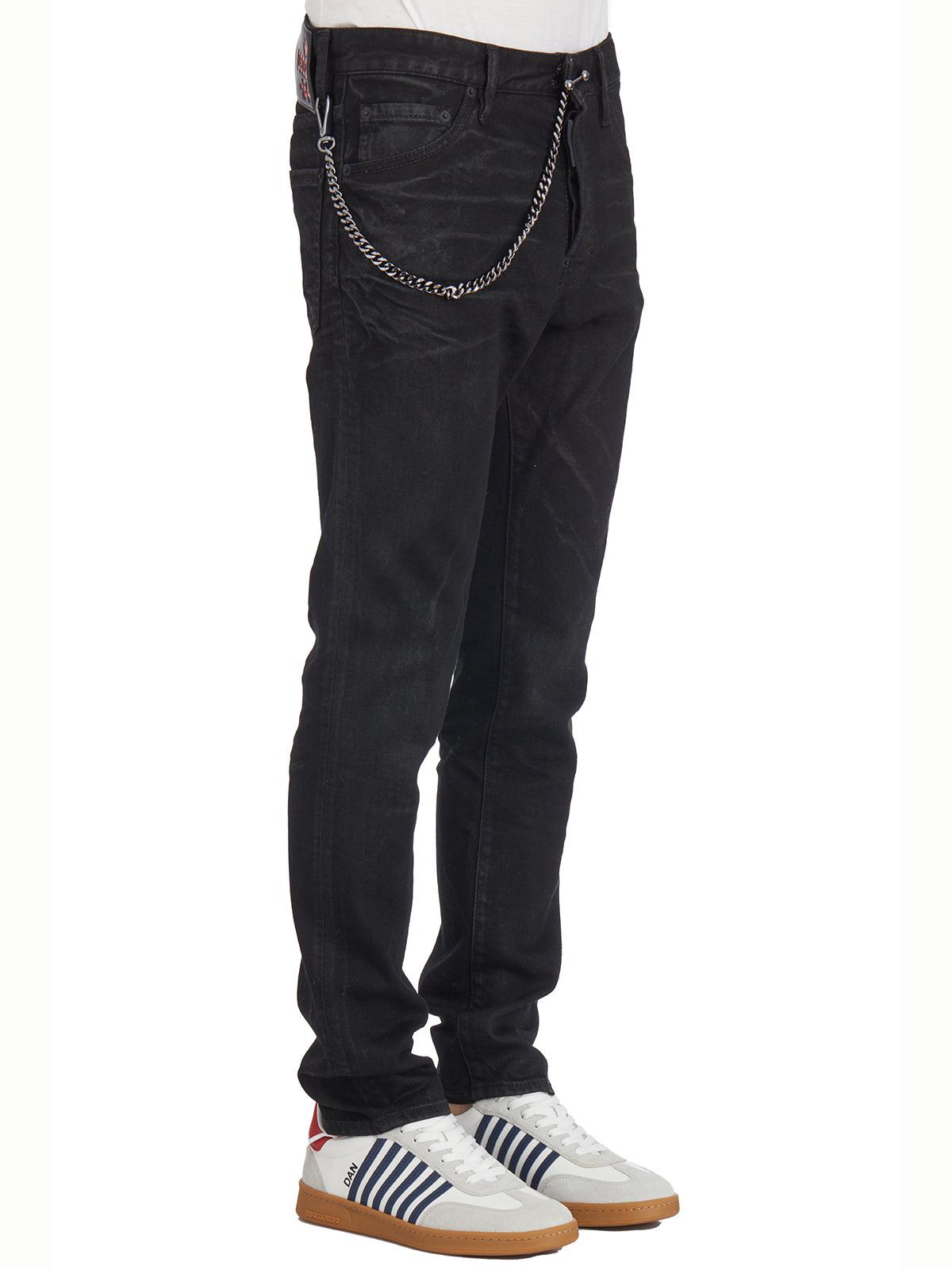DSQUARED2 Cool Guy Chain Denim Pants - Size 48