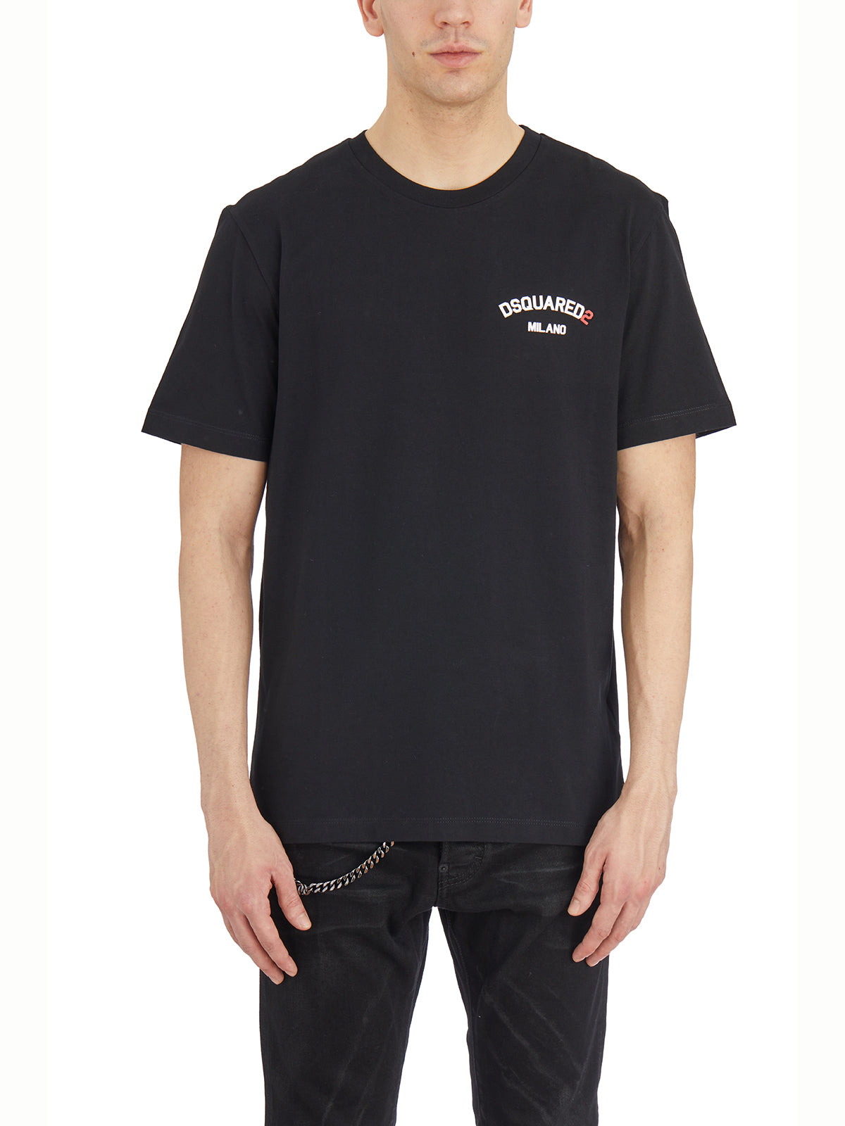 DSQUARED2 Cotton Logo T-Shirt - Size M