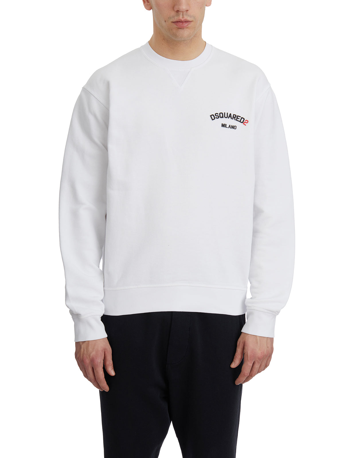 DSQUARED2 Roundneck Cotton Sweatshirt - Size M