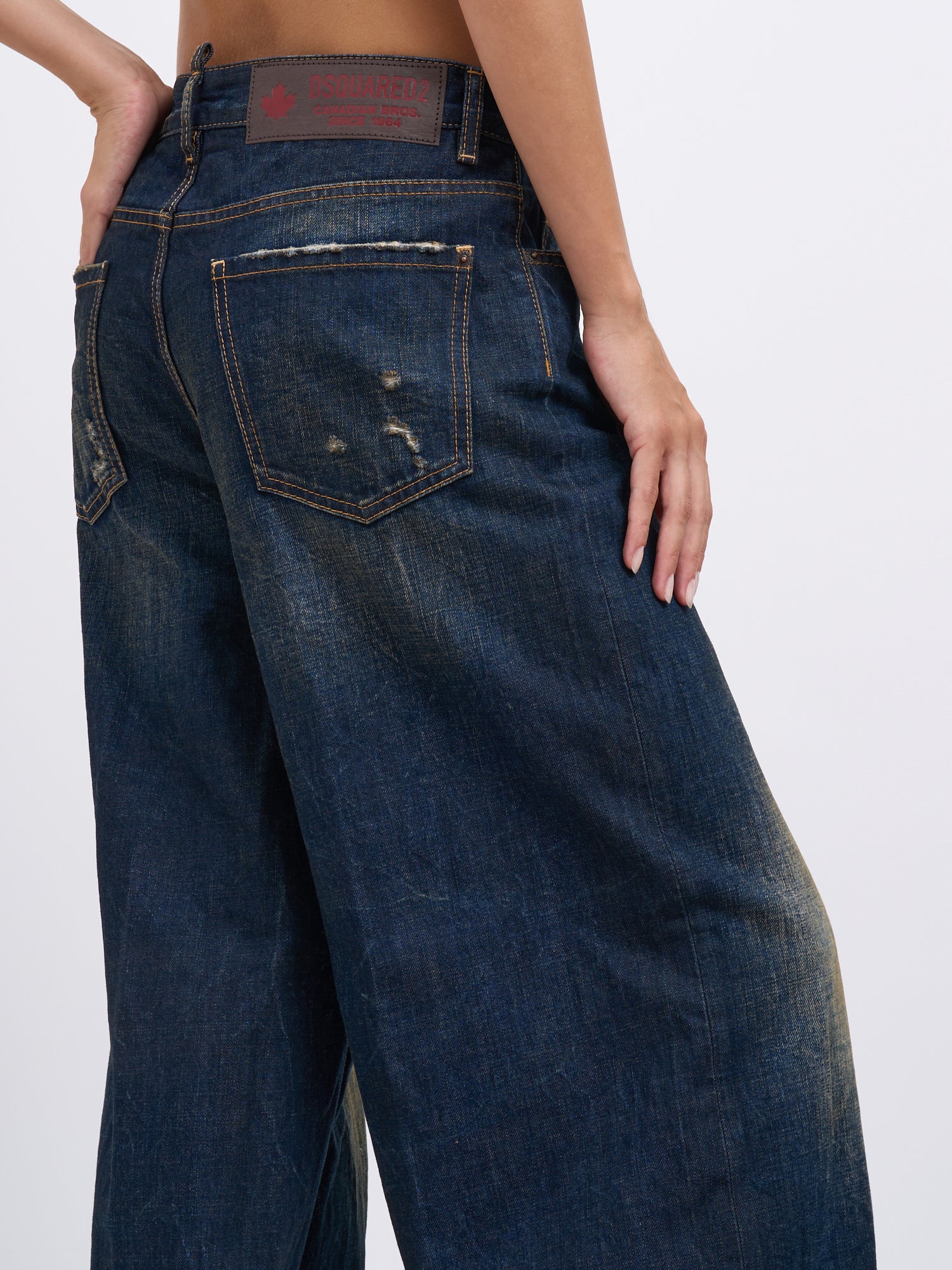 DSQUARED2 Traveler Denim Trousers for Women - FW25 Collection