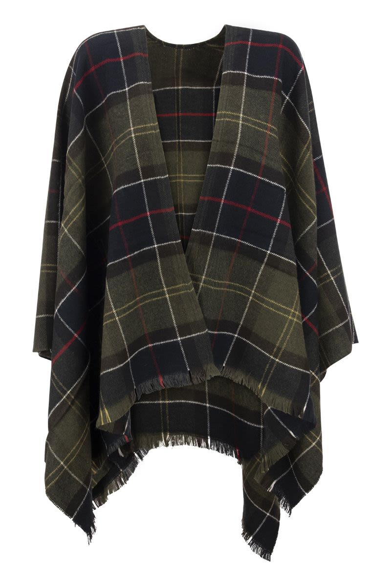 BARBOUR Classic Tartan Oversized Scarf (195 x 71 cm)