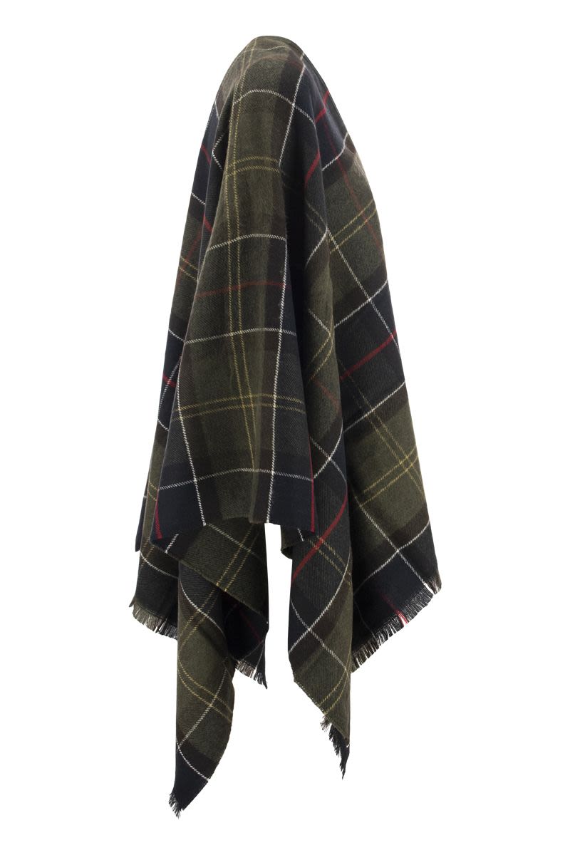 BARBOUR Classic Tartan Oversized Scarf (195 x 71 cm)