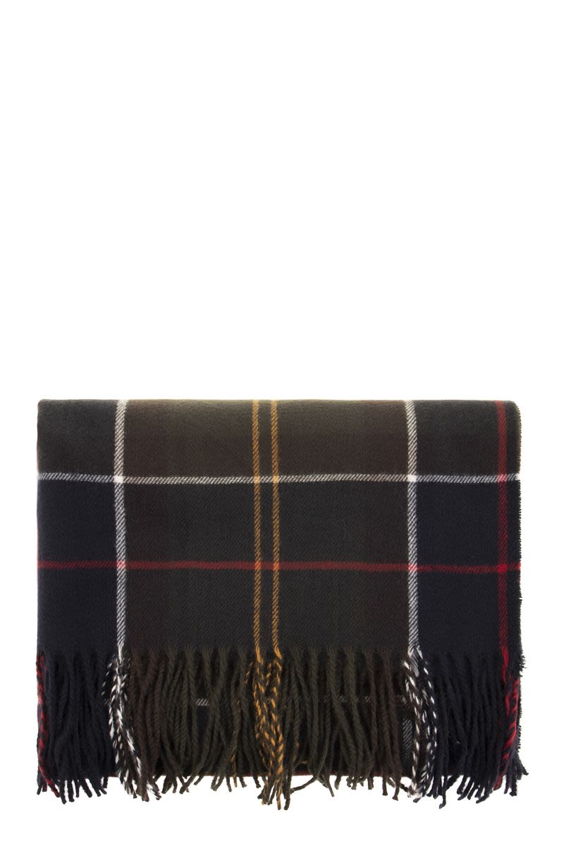 BARBOUR Woven Tartan Scarf - 180 x 60 cm