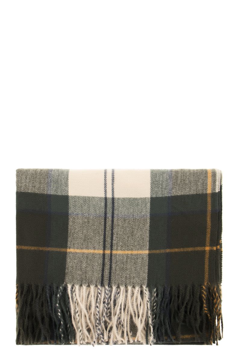 BARBOUR Oversized Tartan Scarf - 180 x 60 cm