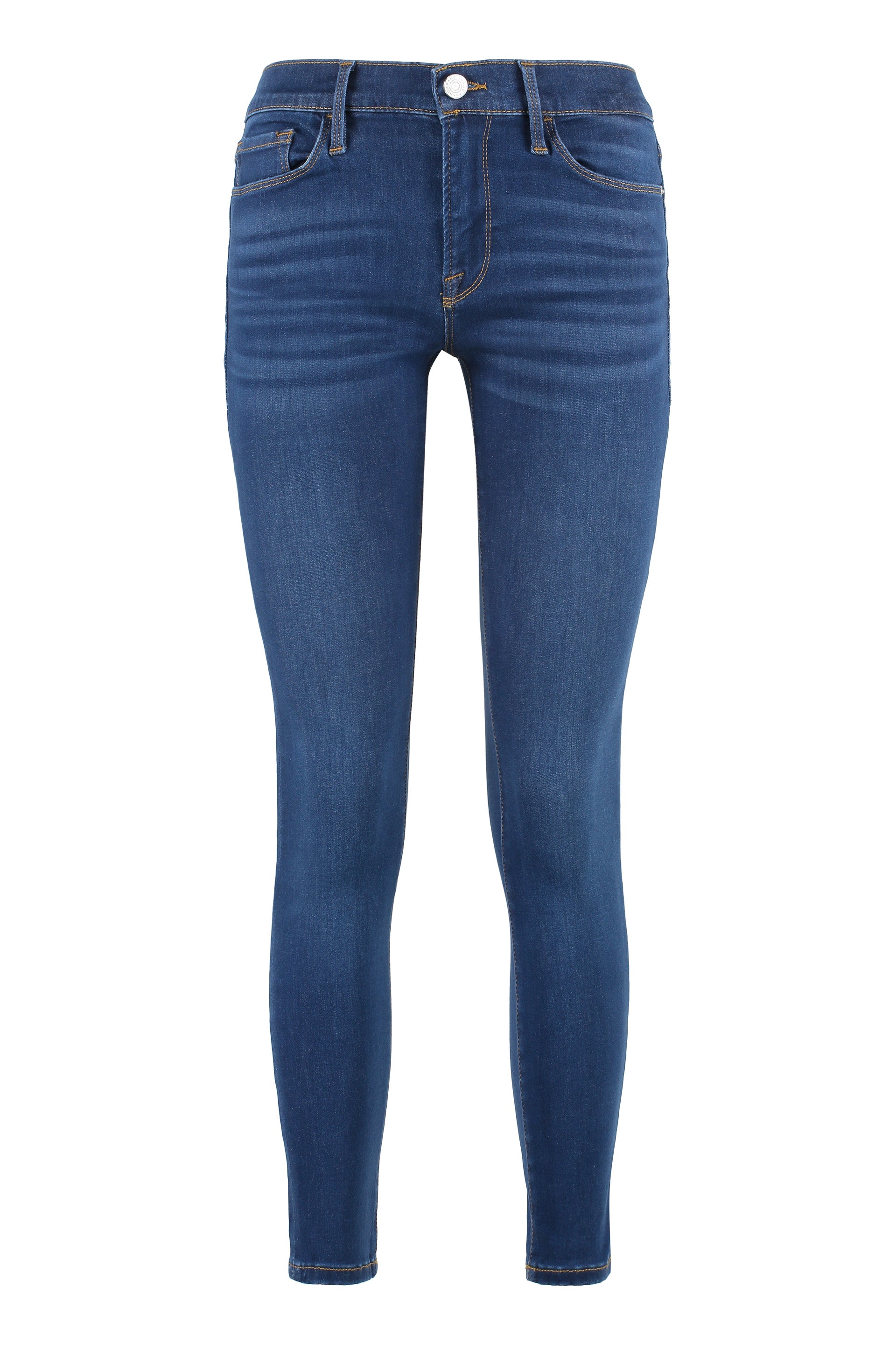 FRAME Skinny Jeans with Metal Rivets for Women