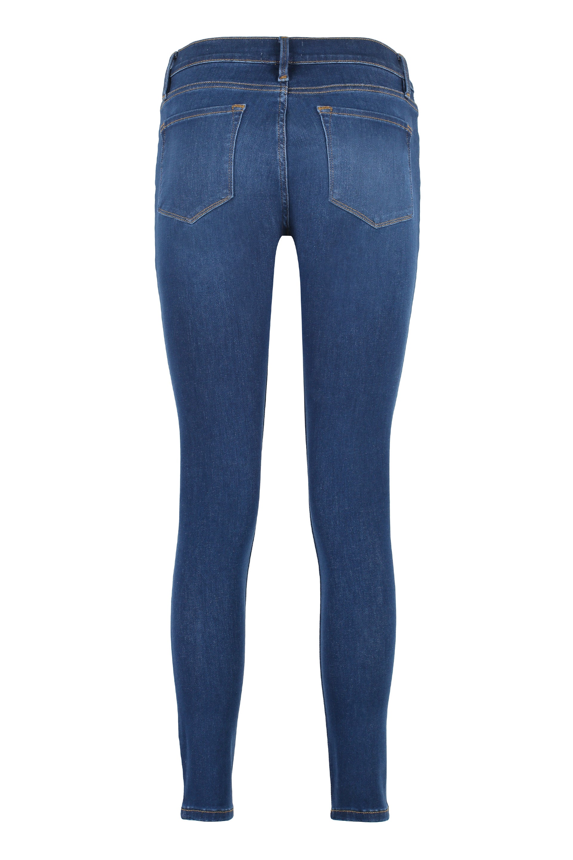 FRAME Skinny Jeans with Metal Rivets for Women