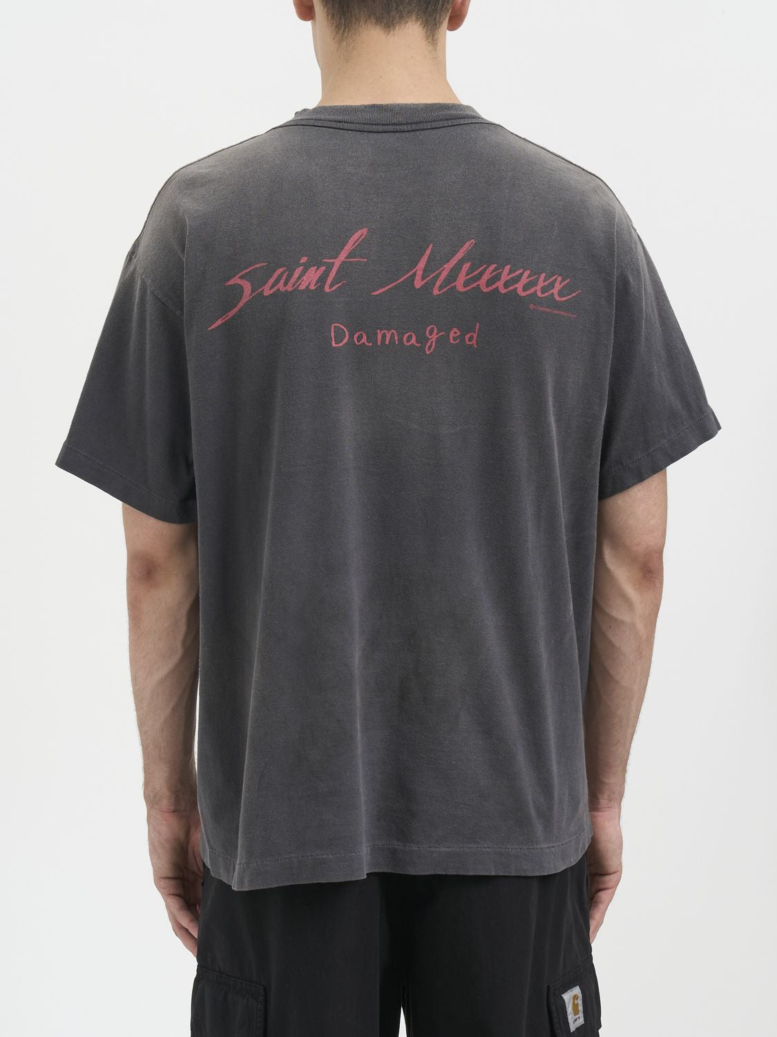 SAINT MXXXXXX Men's Classic T-Shirt with Unique Print - Size L