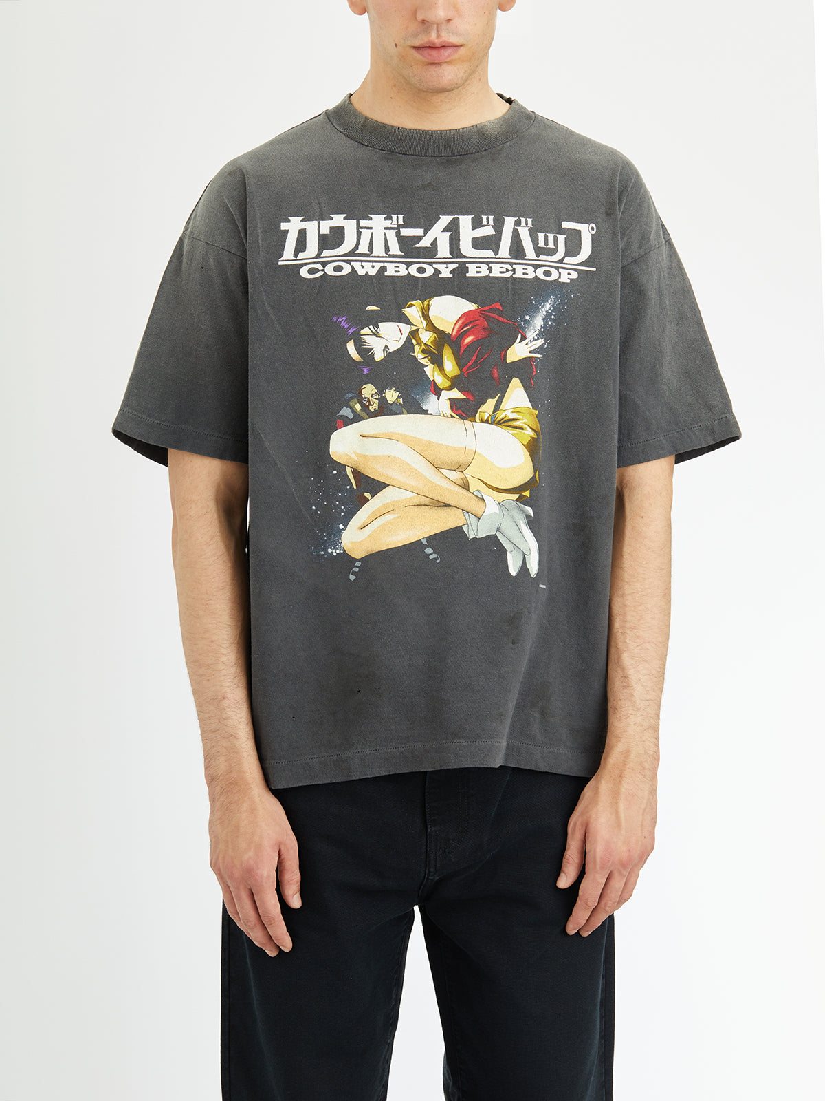 SAINT MXXXXXX Men's Cowboy Cotton T-Shirt - Size L