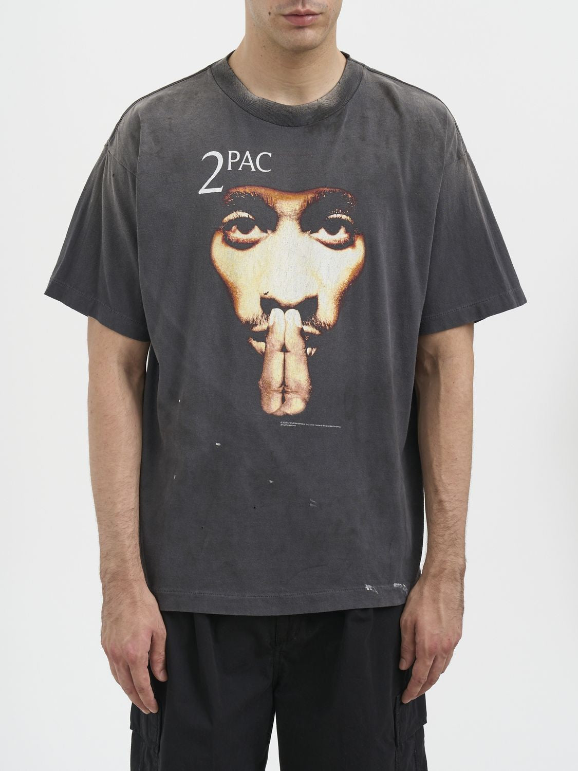 SAINT MXXXXXX Men's Graphic T-Shirt - Size L