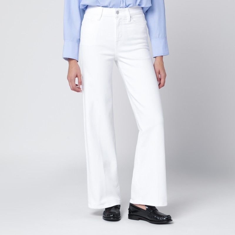 FRAME Slim Palazzo Jeans