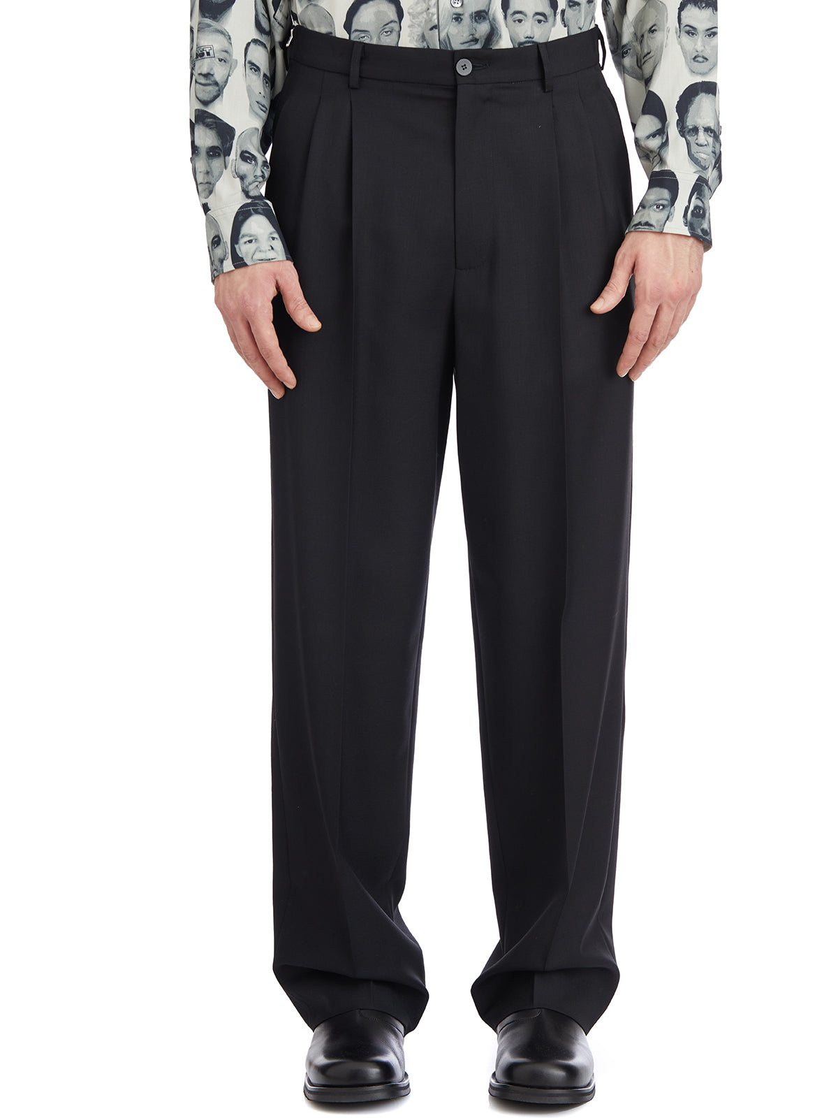 MAGLIANO Signature Double Pleats Trousers - Size M