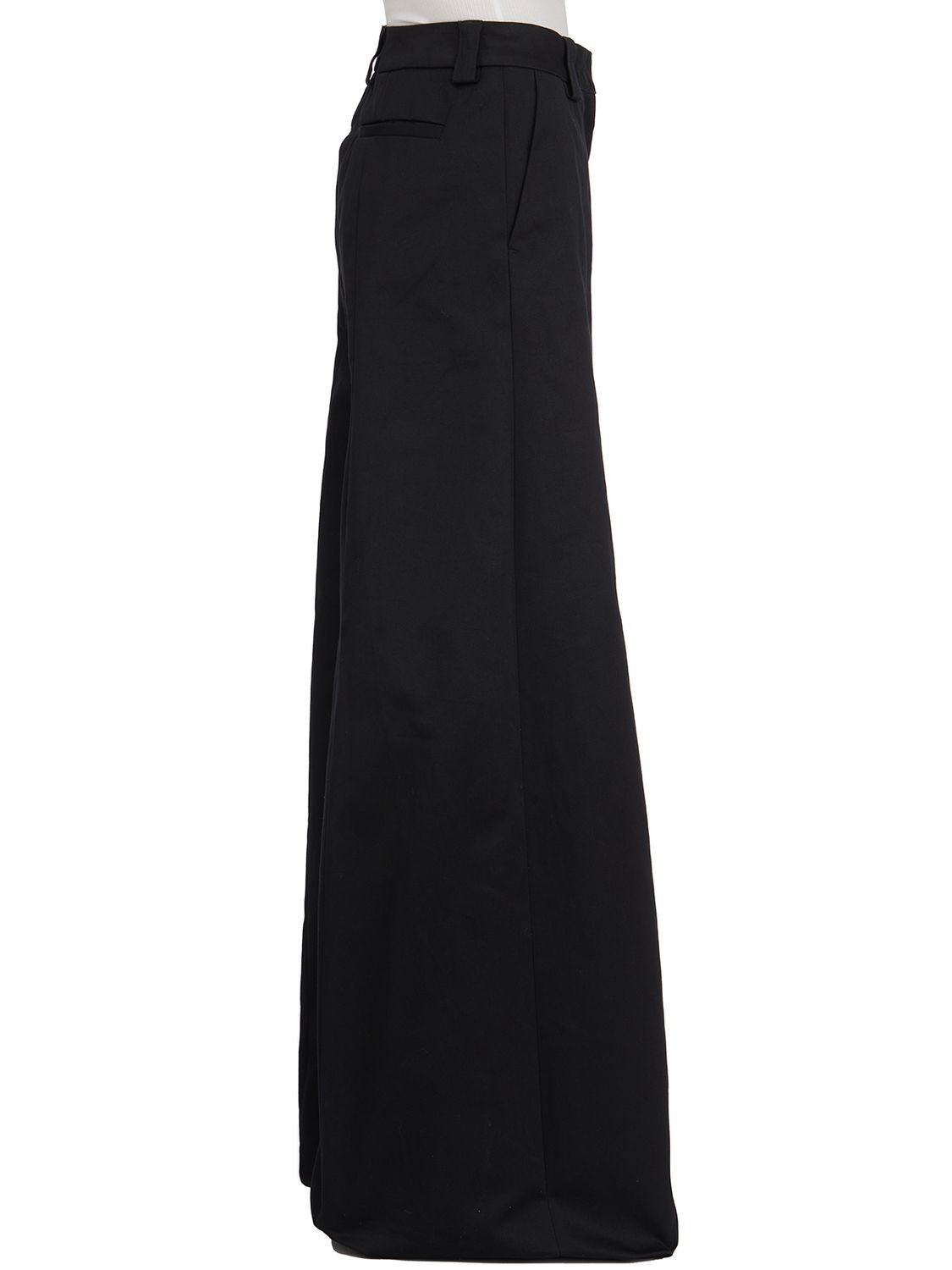 THE LATEST Wide-Leg Gabardine Trousers in Size 40