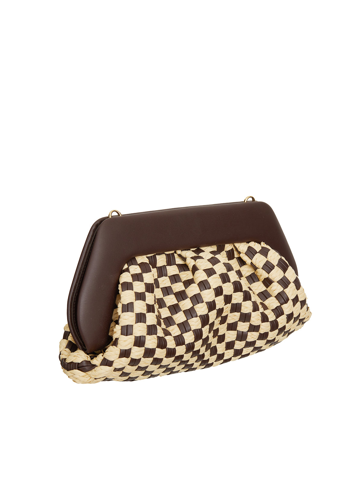 THEMOIRè Micro Woven Straw Handbag