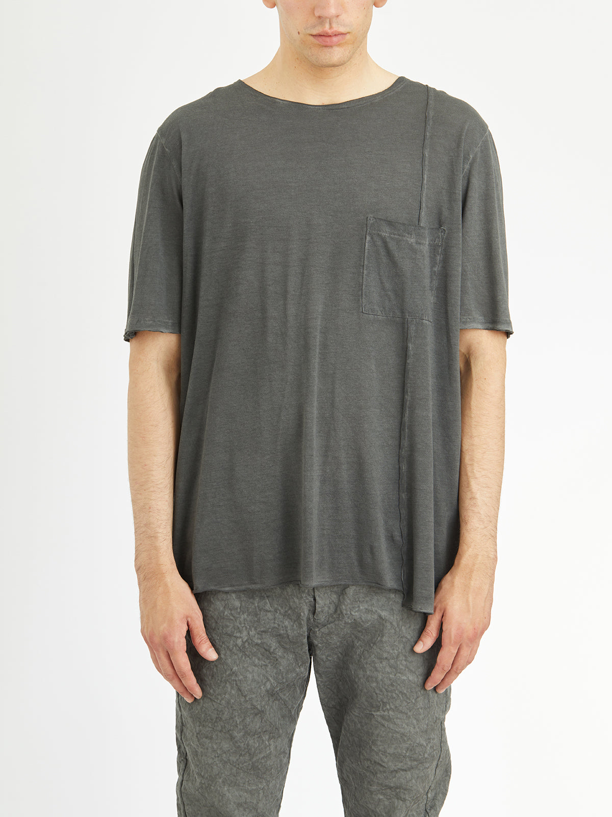 DAUB Essential Pocket T-Shirt for Men - Size 48