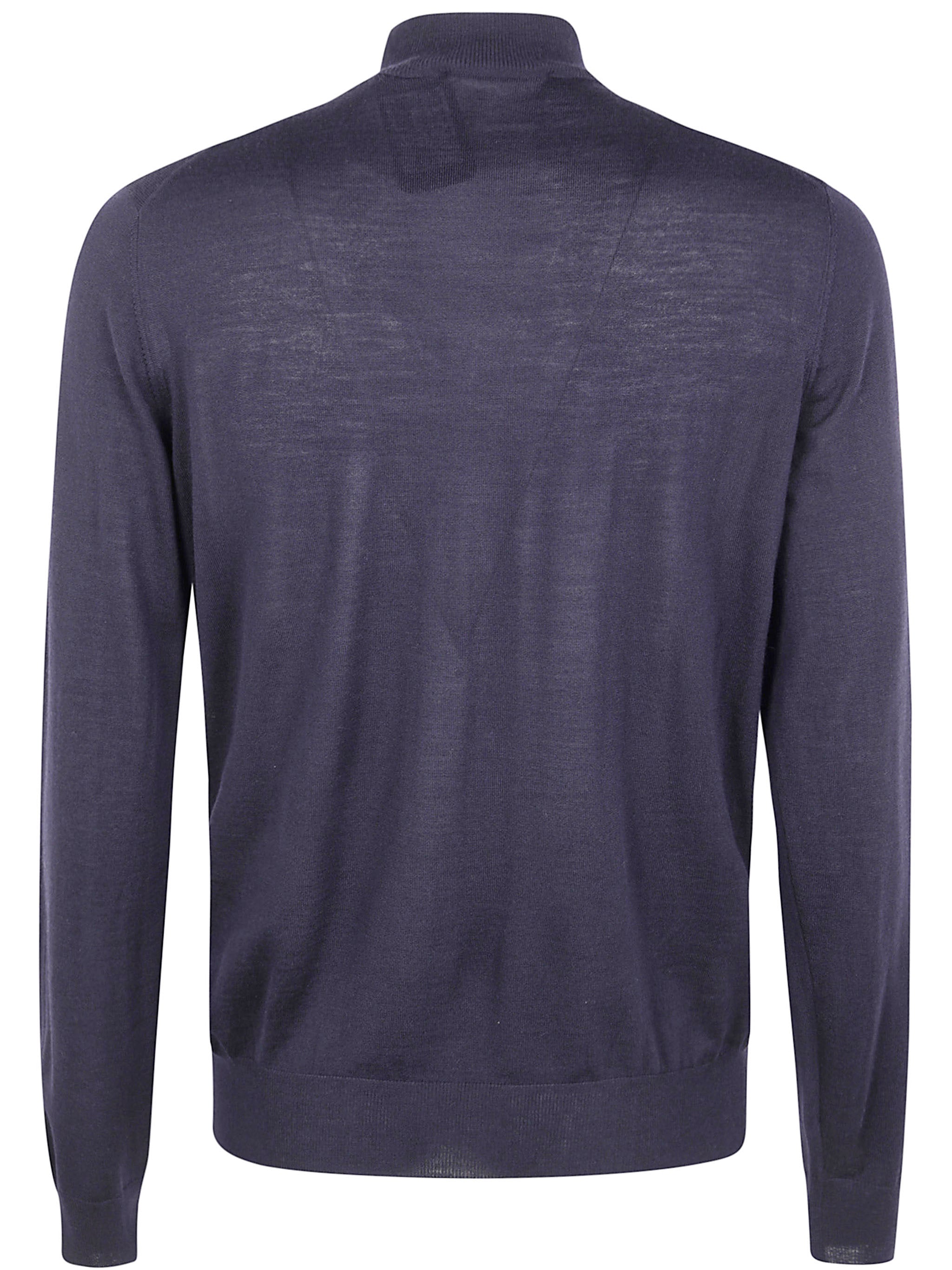 FILIPPO DE LAURENTIIS Mock Turtle Neck Sweater - Men's