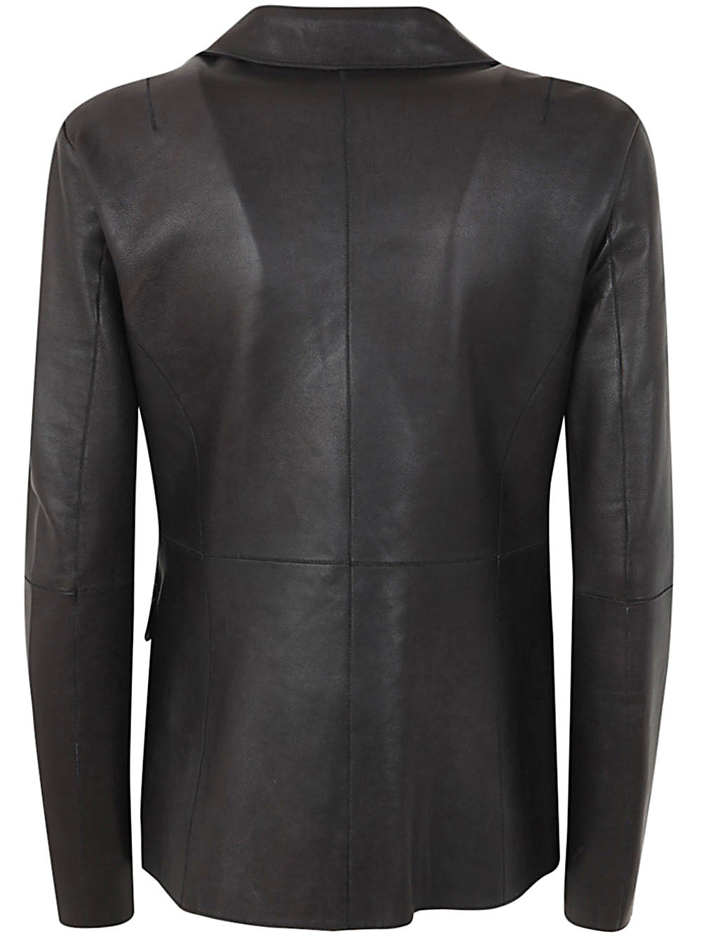 THE JACKIE LEATHERS Women's Mini Leather Blazer