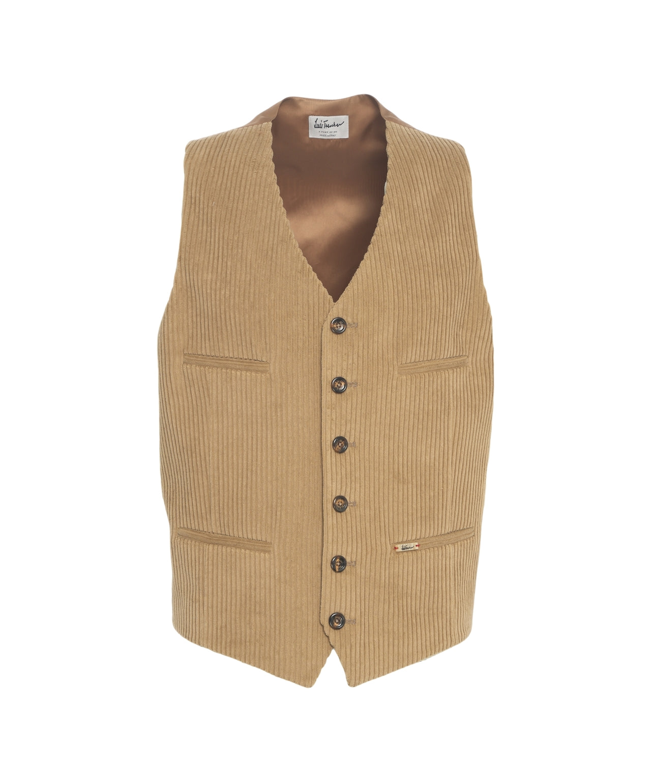 LUIS TRENKER Classic Corduroy Waistcoat for Men