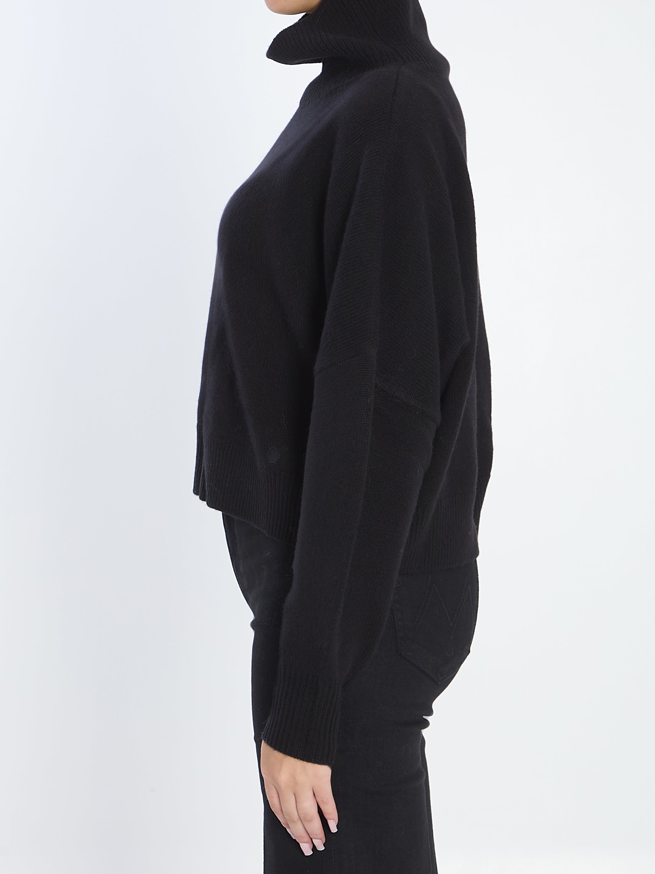 LOULOU DE SAISON Cropped Turtleneck Sweater - Women's XS