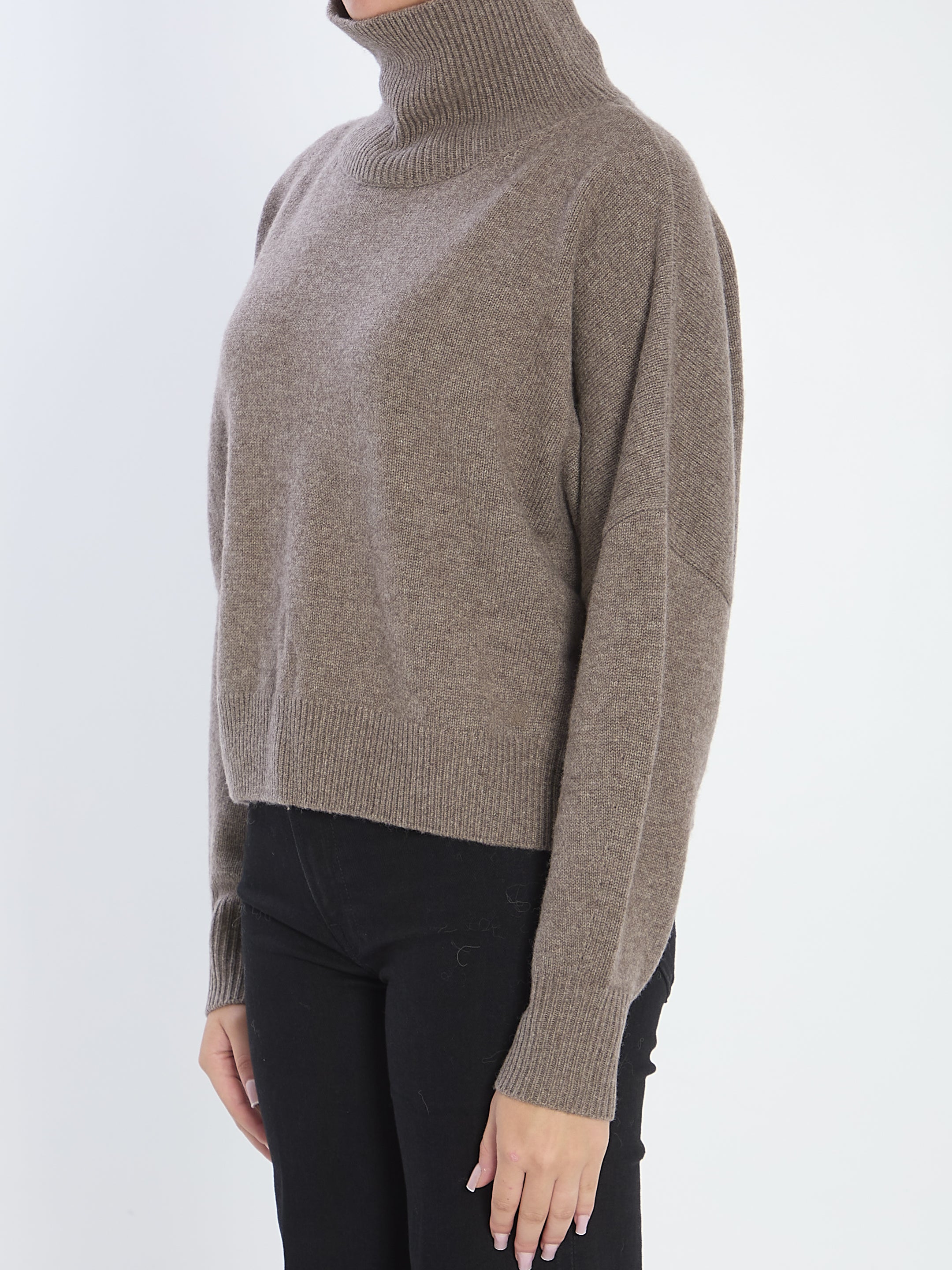 LOULOU DE SAISON Cropped Turtleneck Sweater - Women's XS