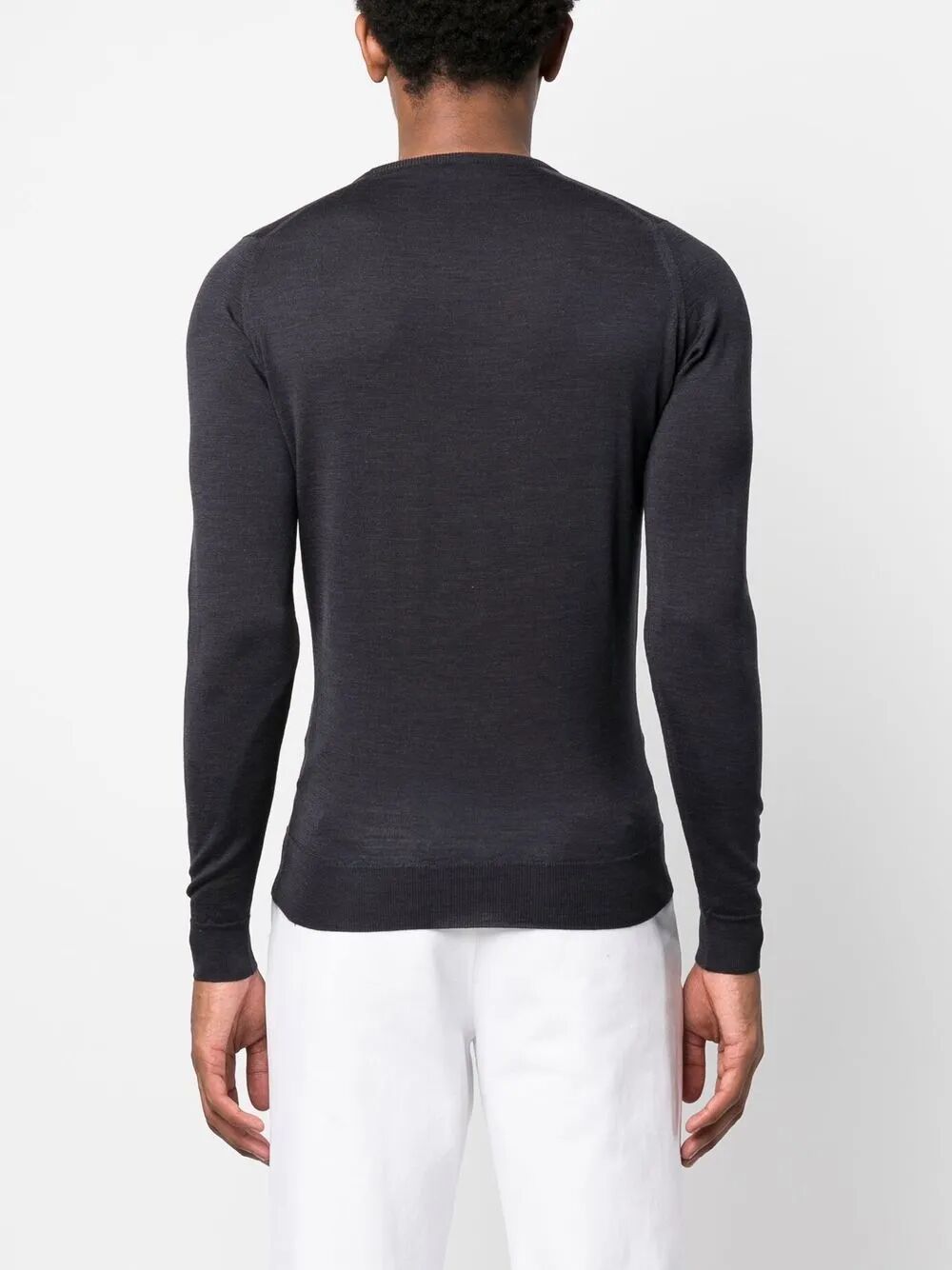JOHN SMEDLEY Round Neck Pullover for Men