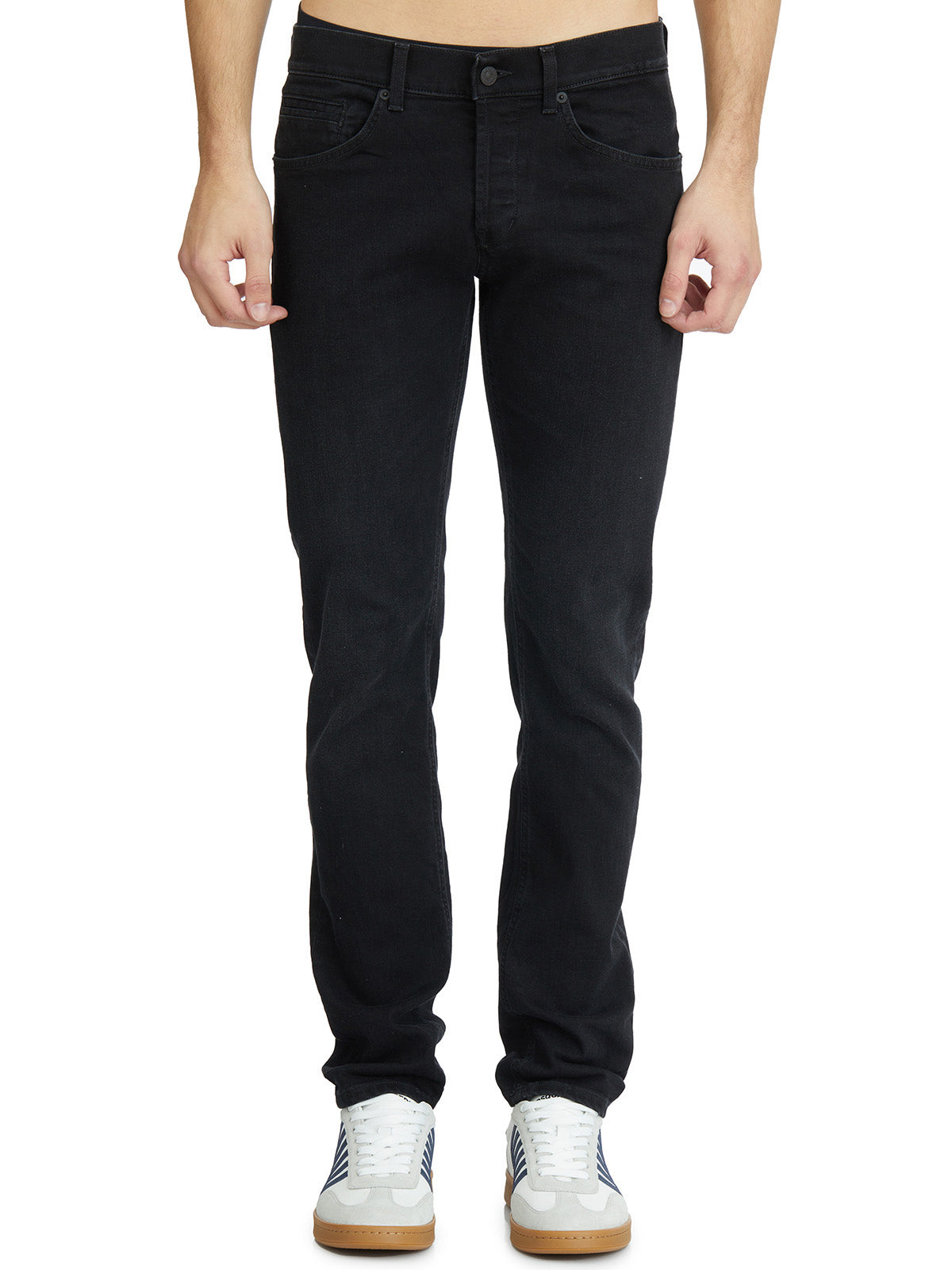 DONDUP Slim Fit Stretch Cotton Pants - Size 31