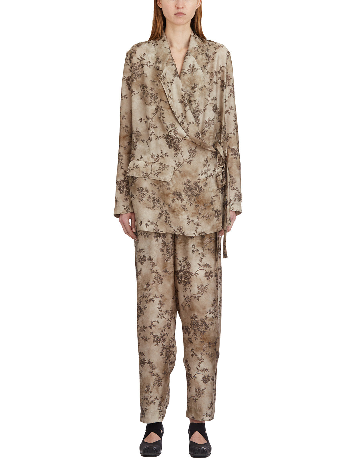 UMA WANG Palmer Trousers - Soft Fit with Elasticated Waist (Size S)