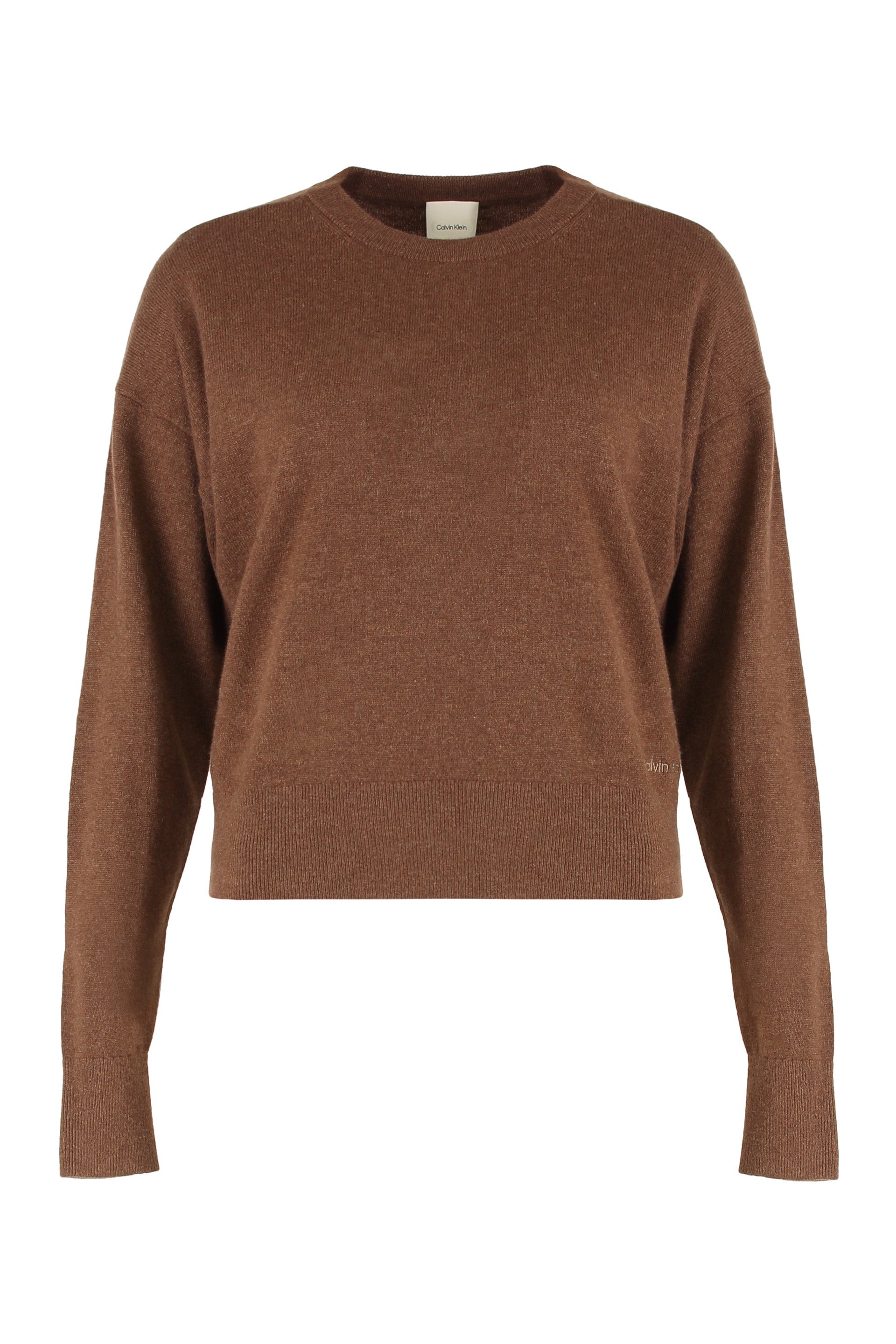 CALVIN KLEIN Cashmere Crew Neck Sweater for Women