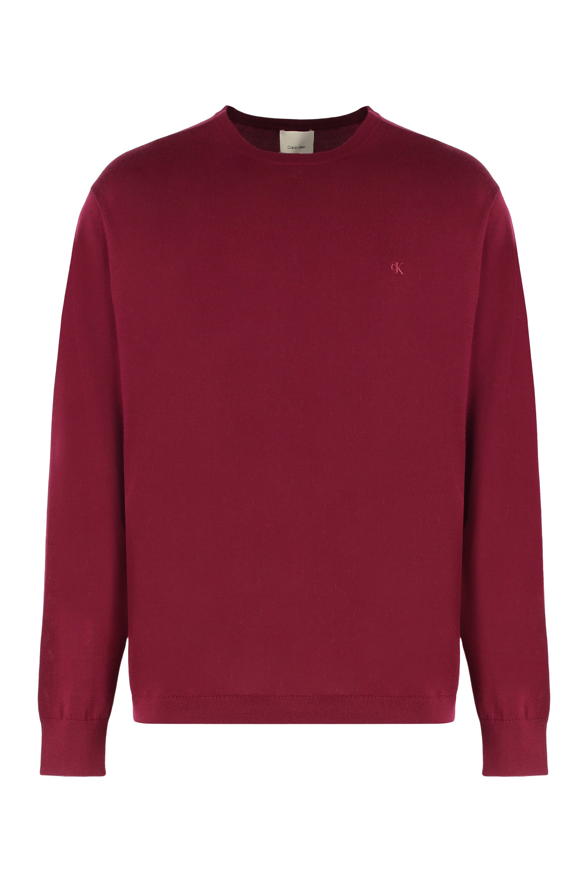 CALVIN KLEIN Men's Round Neck Wool Sweater