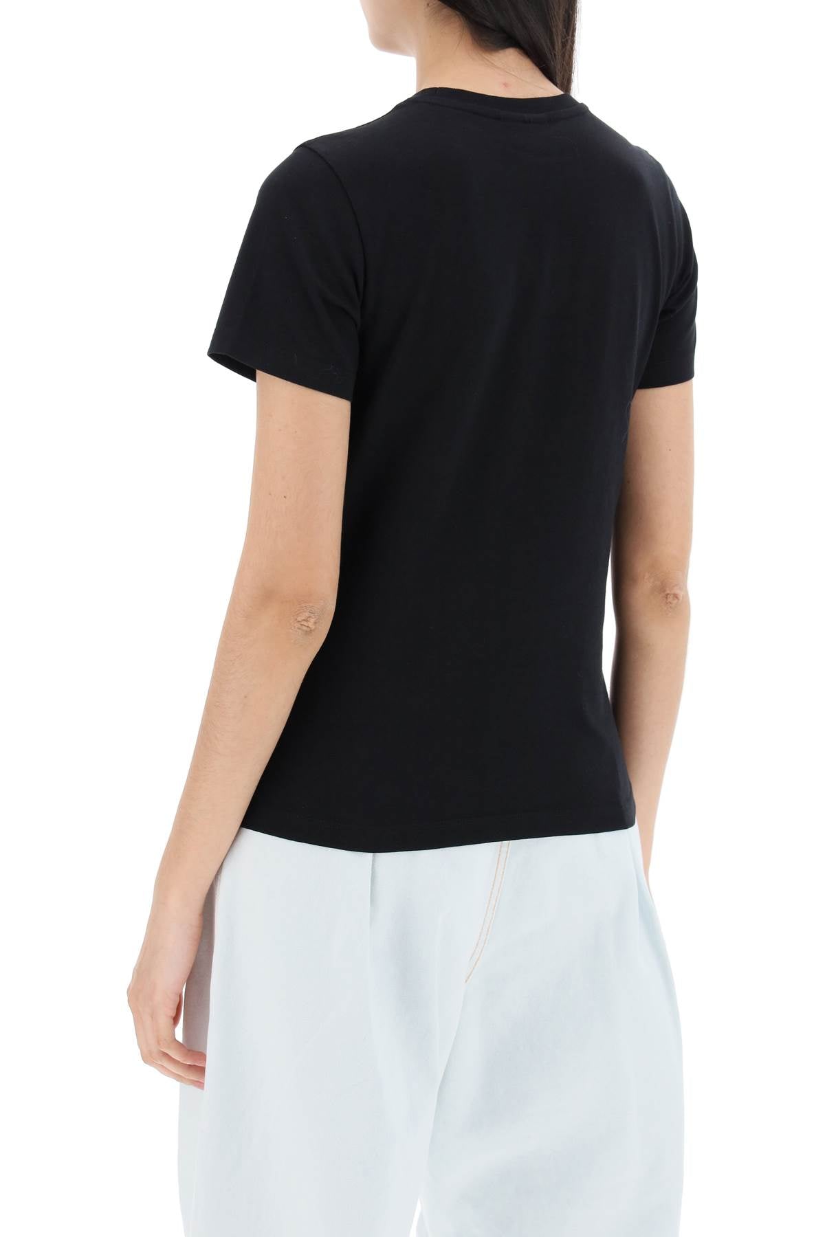 MAISON KITSUNÉ Logo Cotton T-Shirt for Women