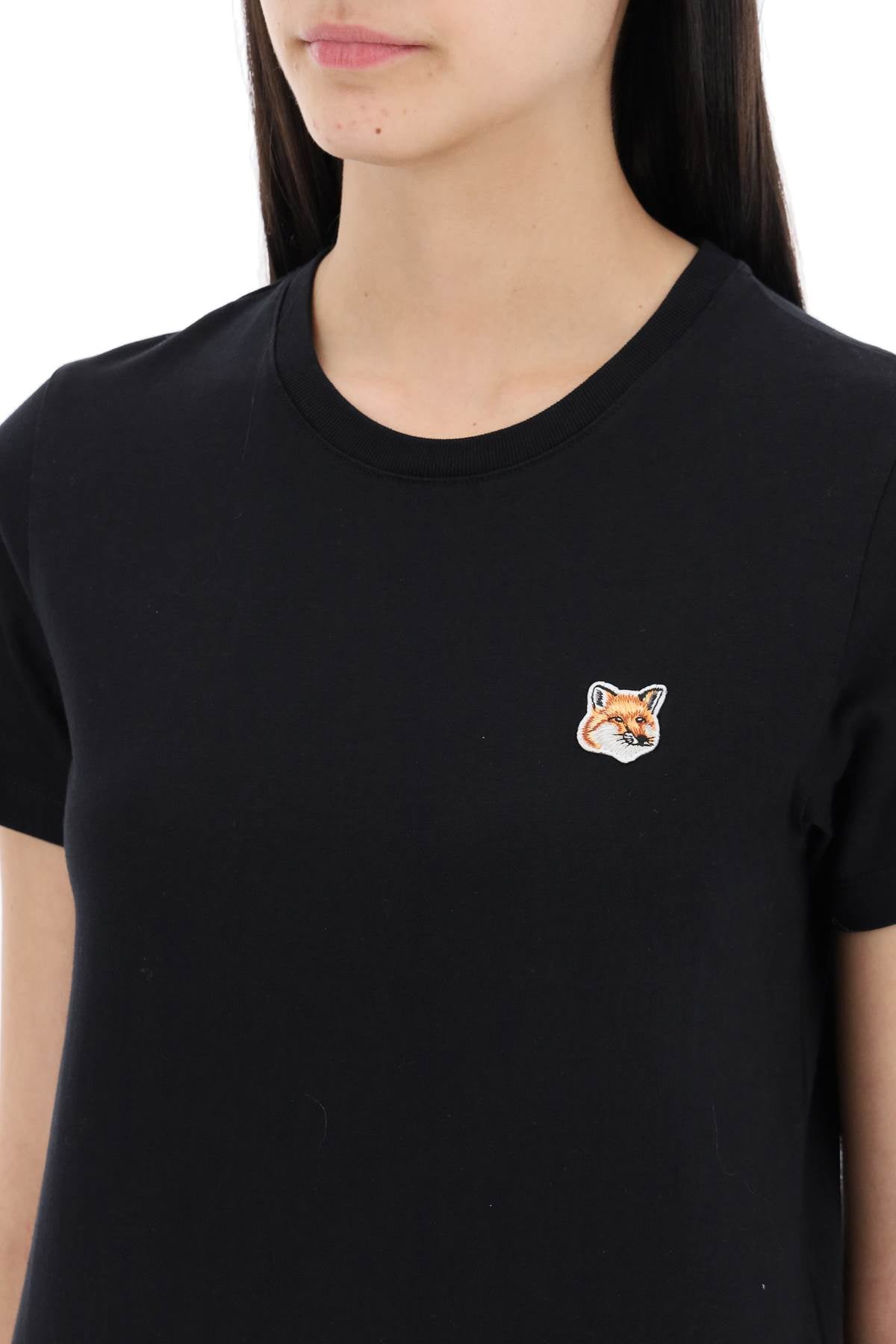 MAISON KITSUNÉ Logo Cotton T-Shirt for Women