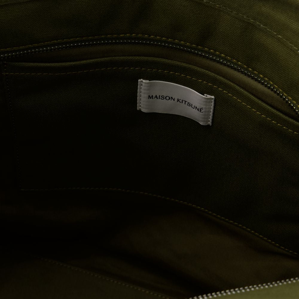 MAISON KITSUNÉ Fox Head Large Shopper Handbag