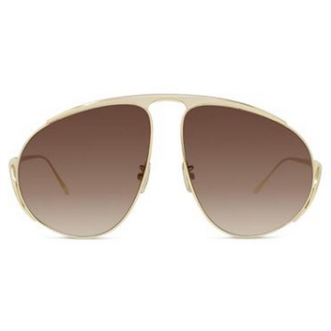 LOEWE Signature Metal Frame Sunglasses for Women