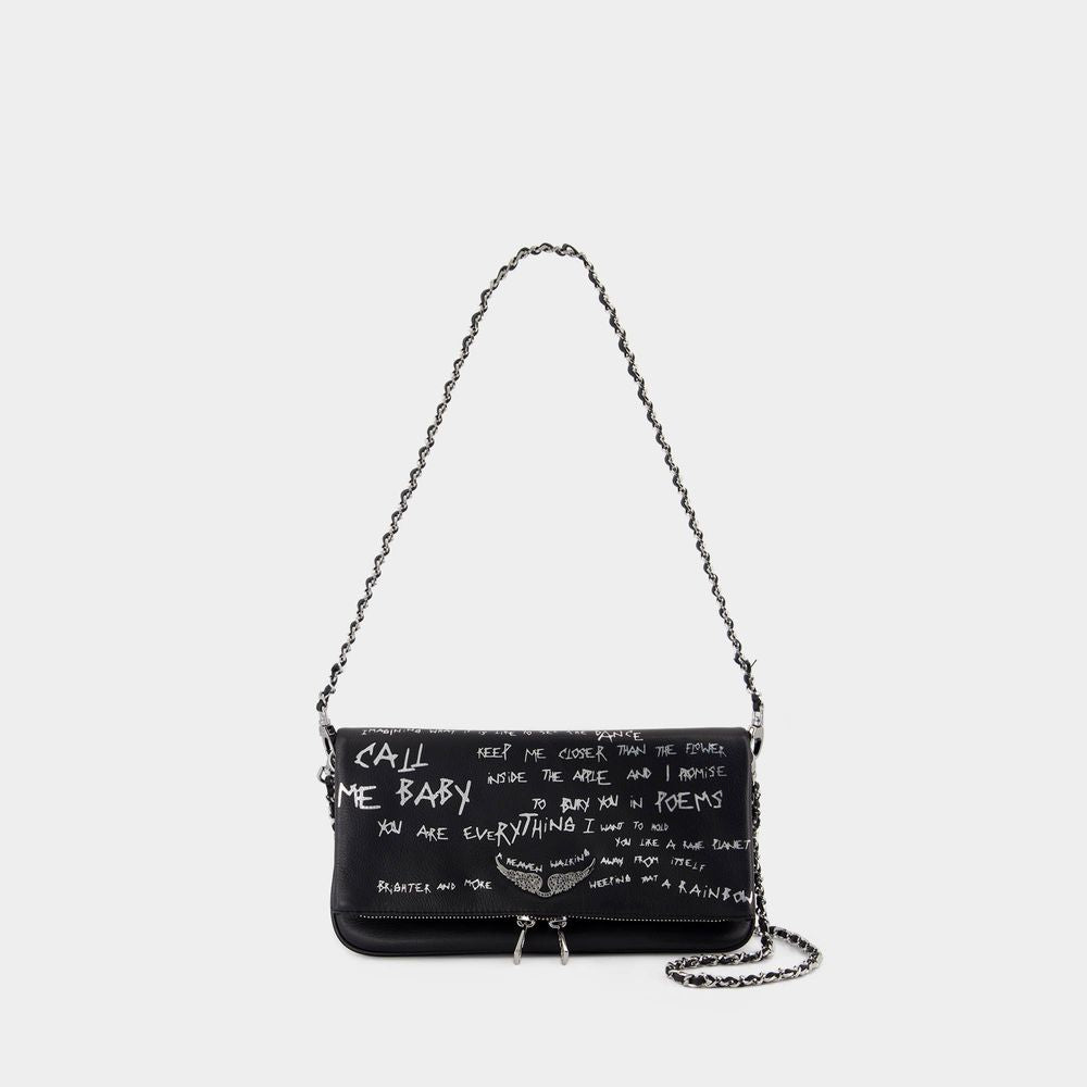ZADIG&VOLTAIRE Rock Graffiti Mini Crossbody Bag