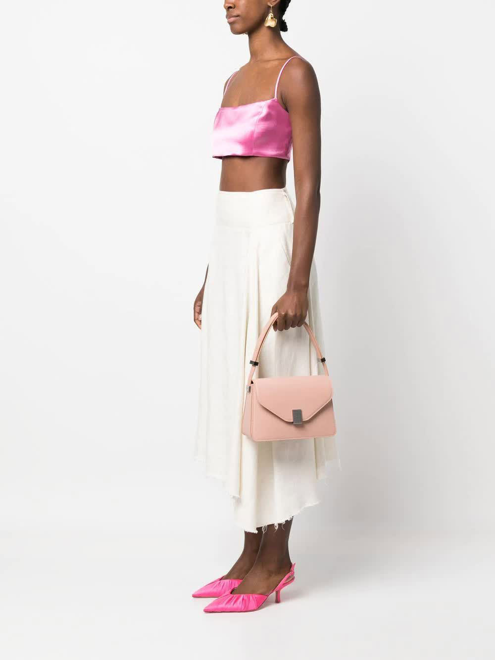 LANVIN Silk Stretch Mini Handbag