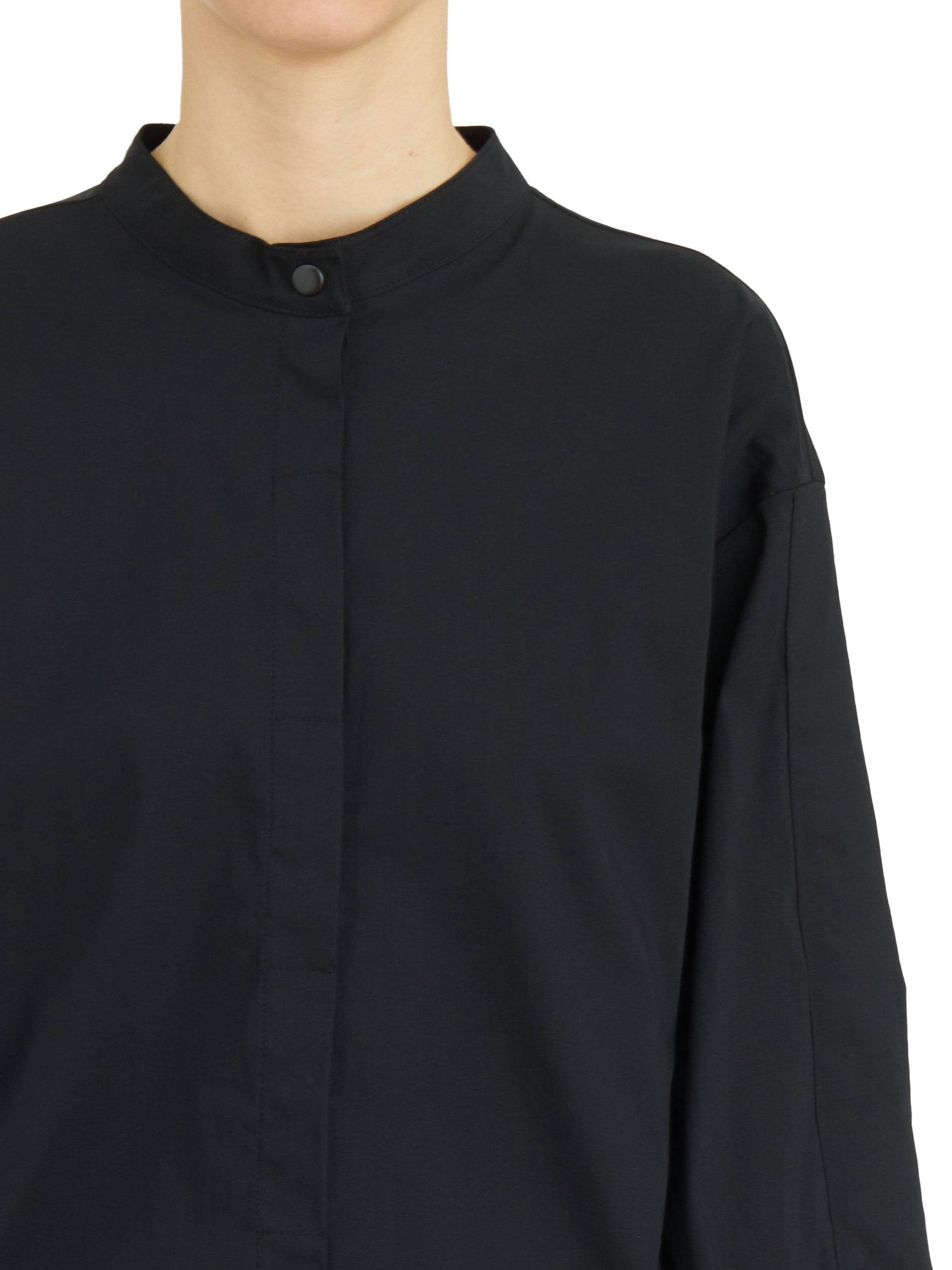 THOM KROM High Neck Casual Cotton Shirt