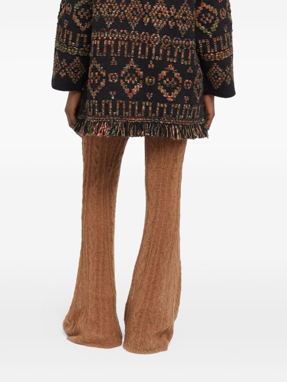 ALANUI Grunge Beat Wool Cardigan