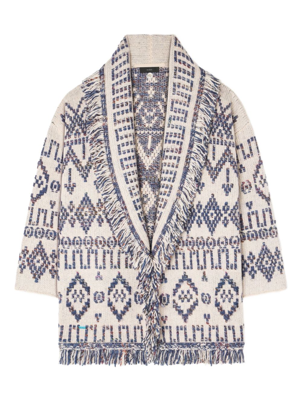 ALANUI Grunge Beat Wool Cardigan with Detachable Belt