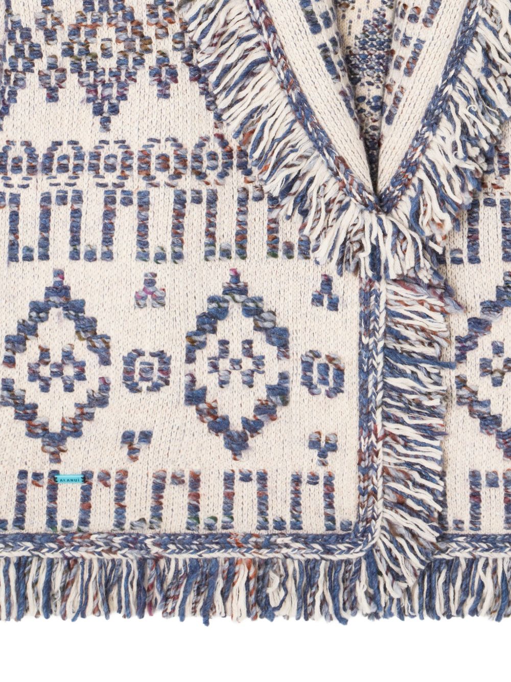 ALANUI Grunge Beat Wool Cardigan with Detachable Belt